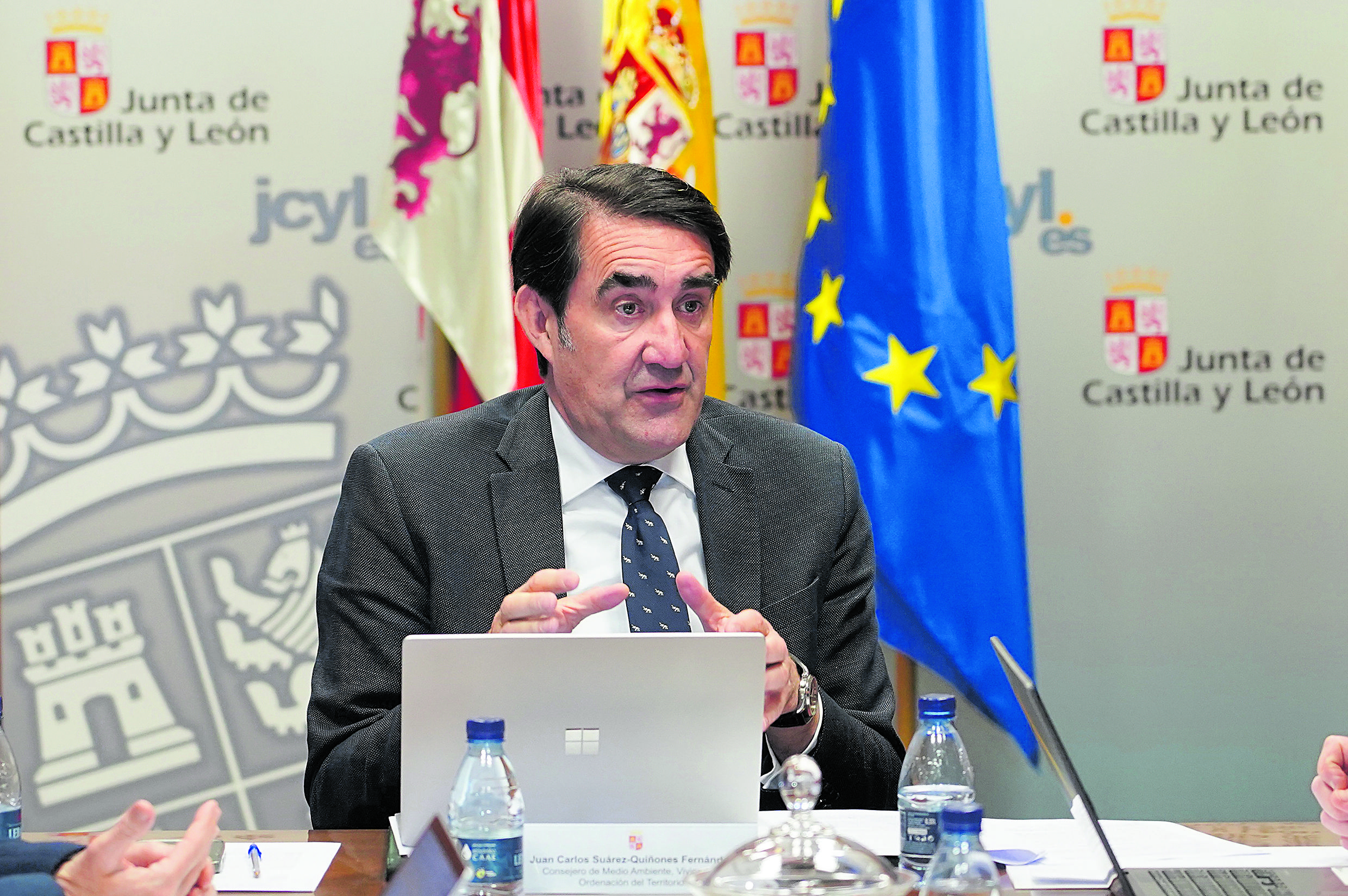 El consejero de Medio Ambiente, Juan Carlos Suárez-Quiñones. | ICAL