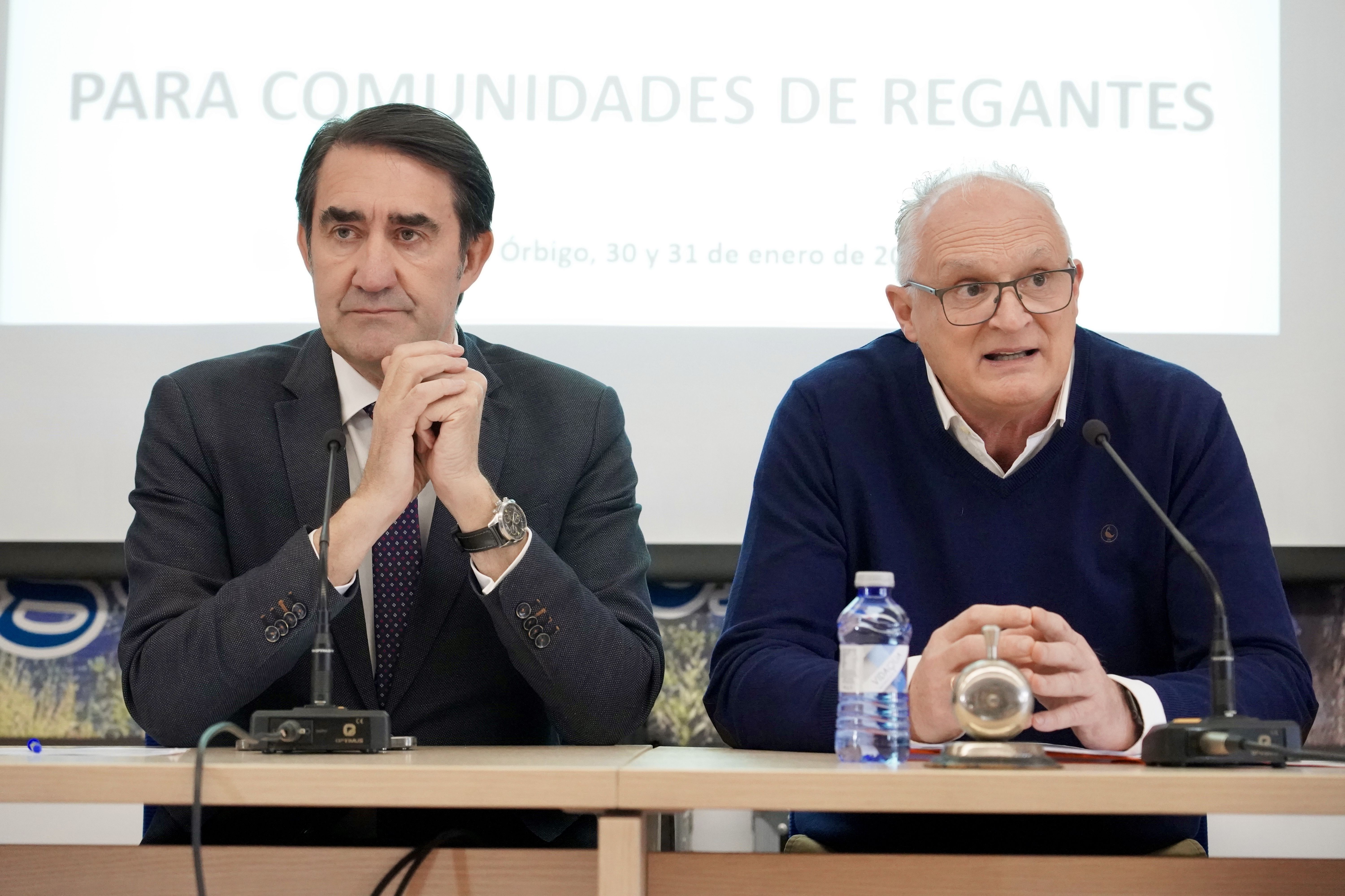 Juan Carlos Suárez-Quiñones y Eloy Báilez. | CAMPILLO (ICAL)