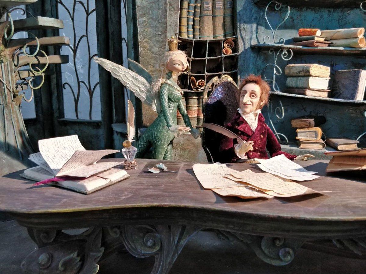 Imagen de la película de animación ‘Hoffmaniada’ (2018) de Stanislav Sokolov, basada en tres cuentos de E. T. A. Hoffmann, incluido ‘El hombre de arena’.