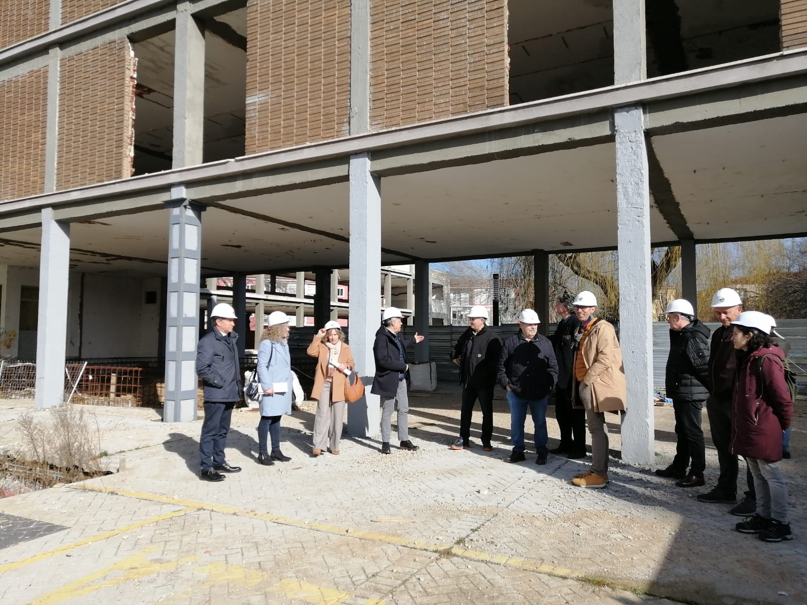 El delegado de la Junta en León ha visitado este miércoles el edificio. |L.N.C.