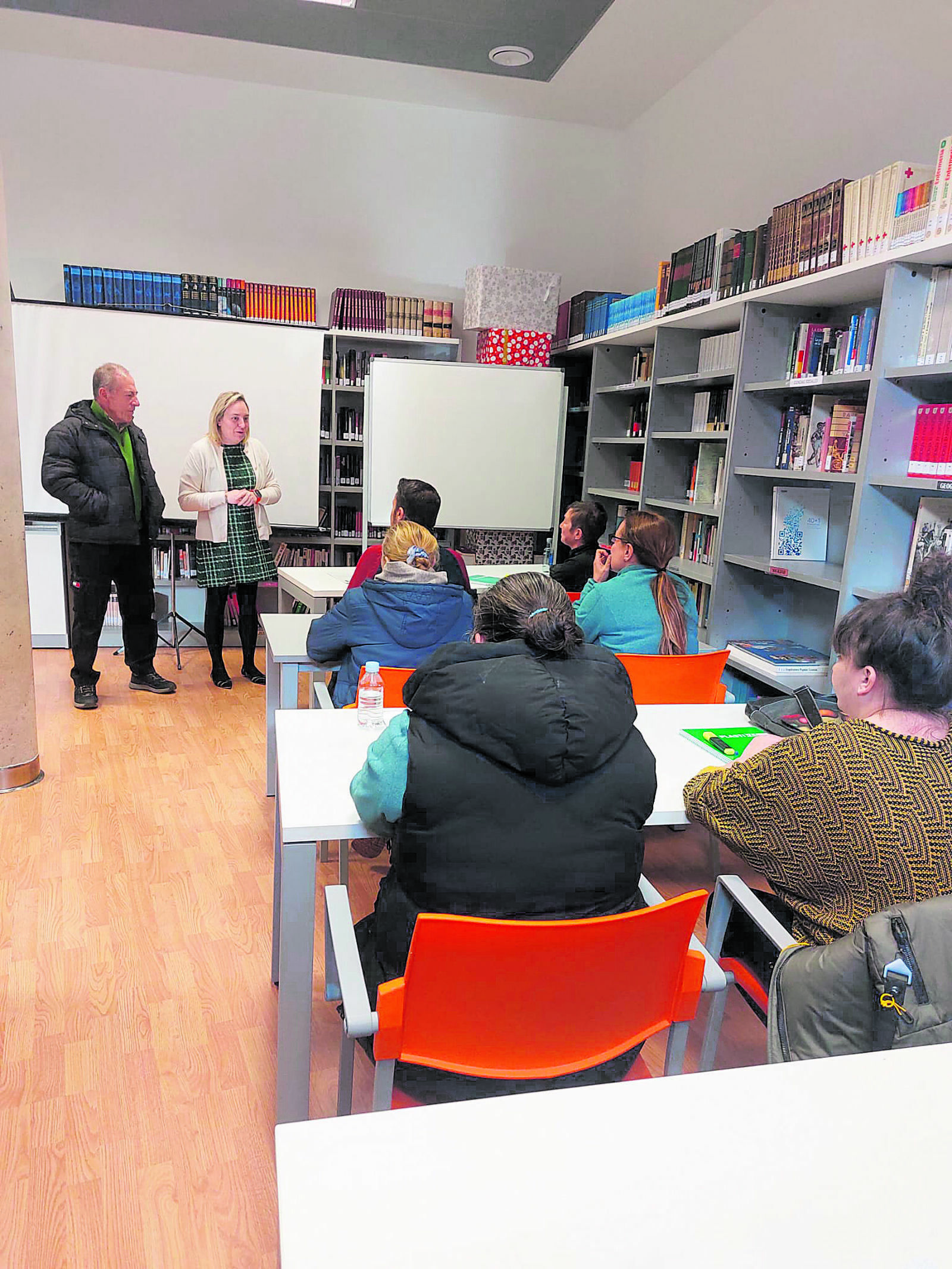 En la imagen, un momento de la apertura del nuevo curso. | L.N.C.