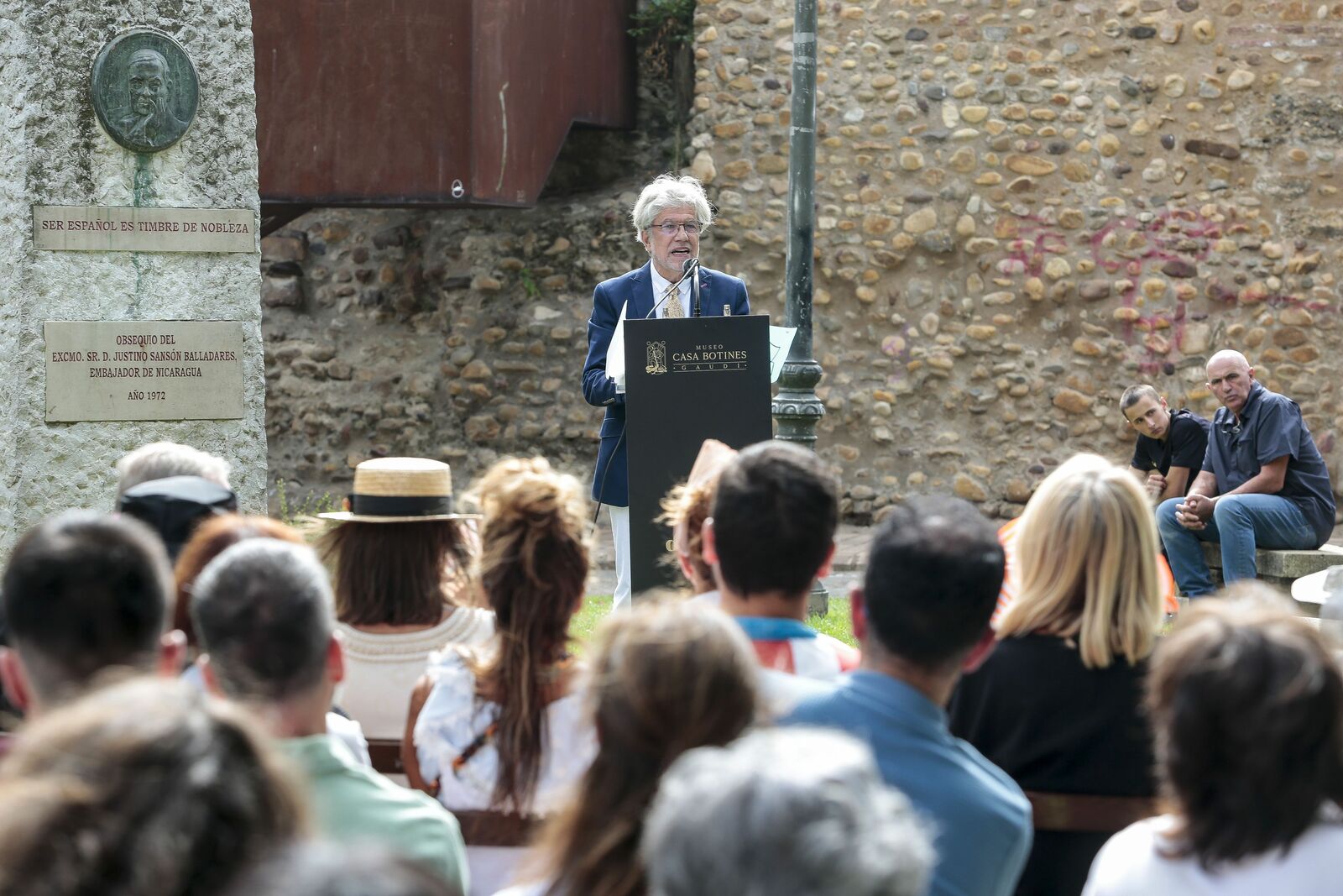 El Homenaje a Rubén Darío durante la II Feria Modernista. | CAMPILLO (ICAL)