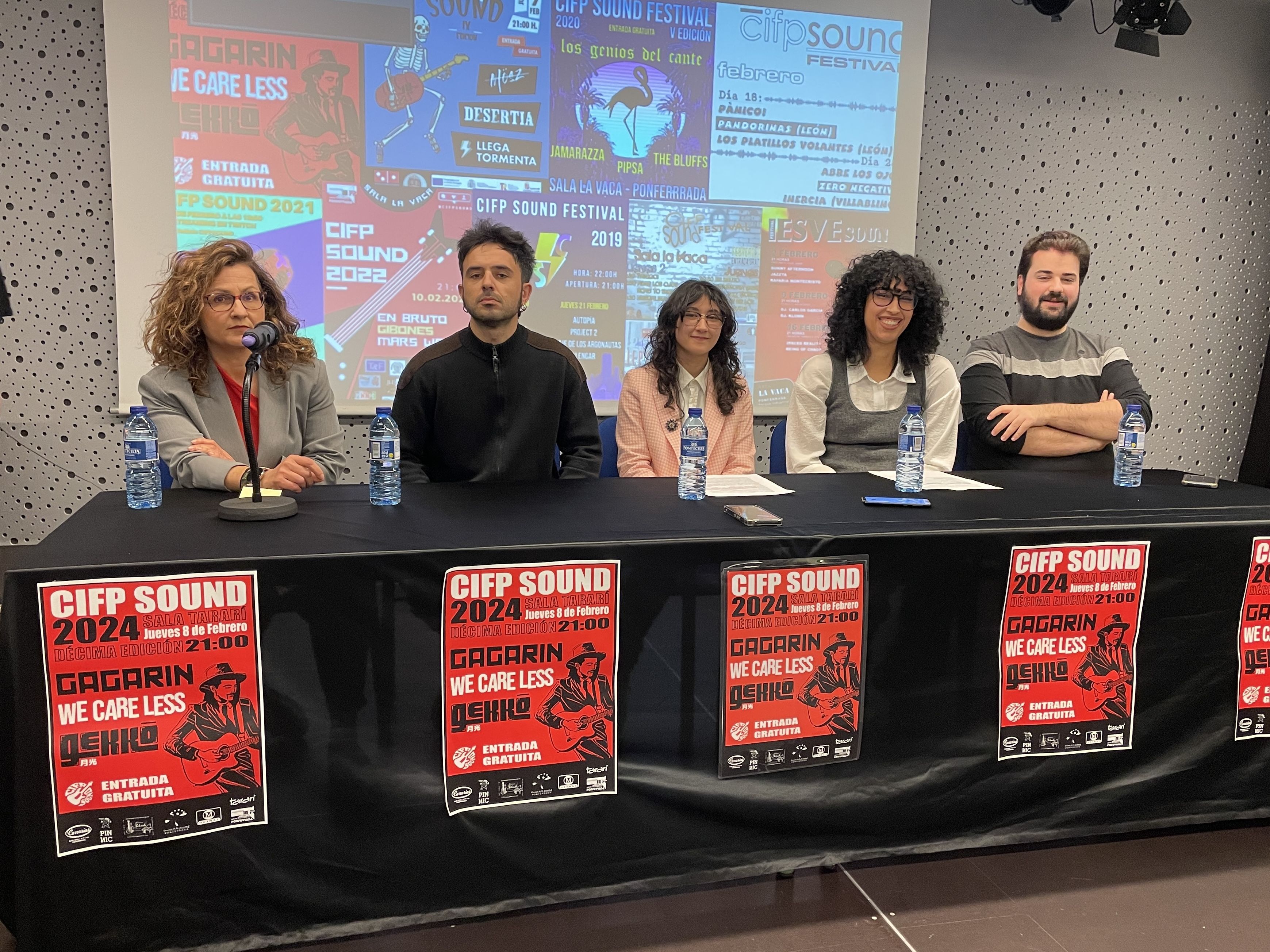 Acto de presentación de la décima edición del CIFP Sound. | Javier Fernández