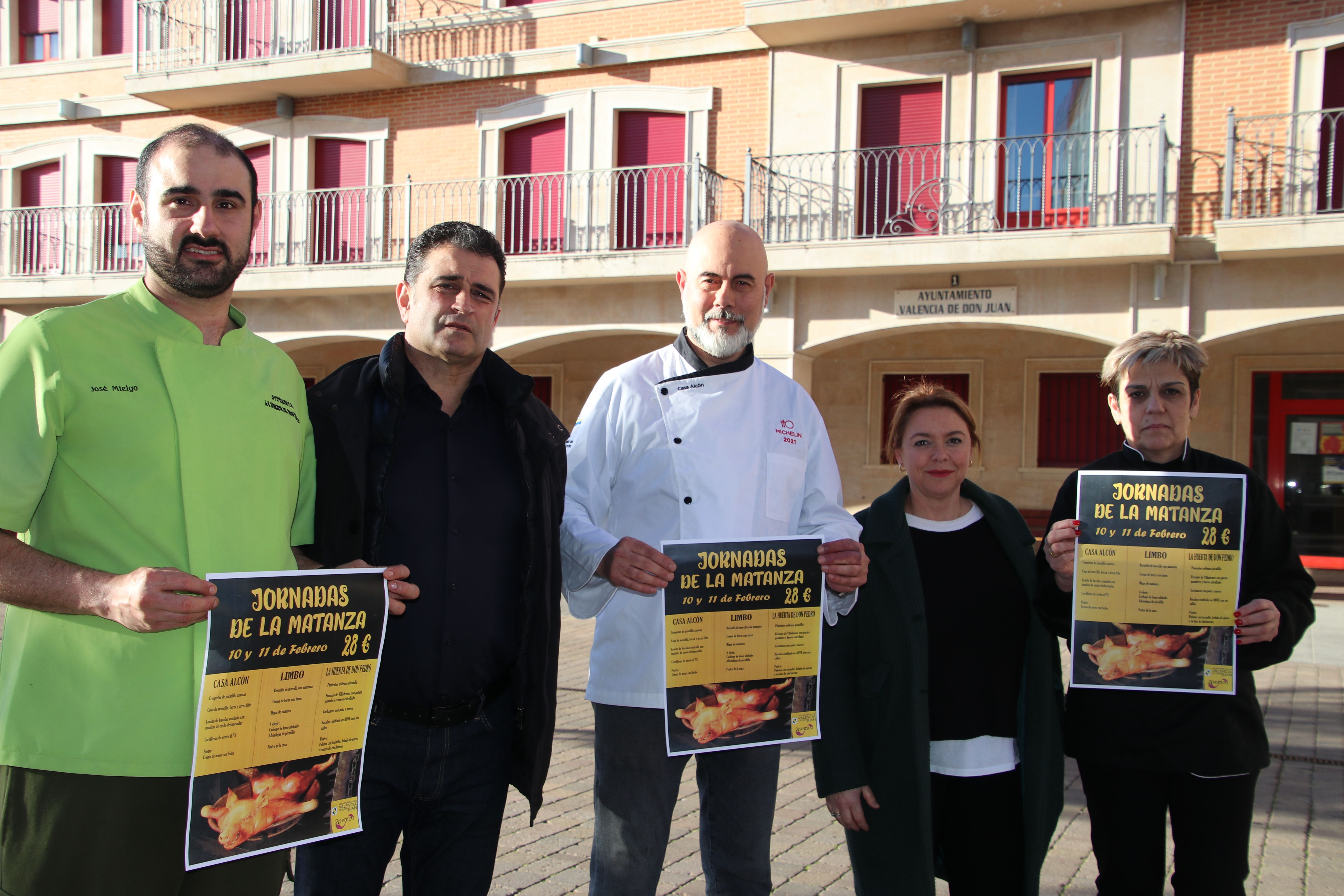 Presentación de las X Jornadas Gastronómicas de la Matanza de Valencia de Don Juan. | L.N.C.