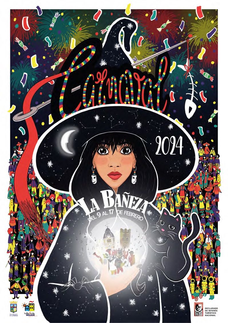 Cartel del programa para el Carnaval 2024 de La Bañeza | L.N.C.