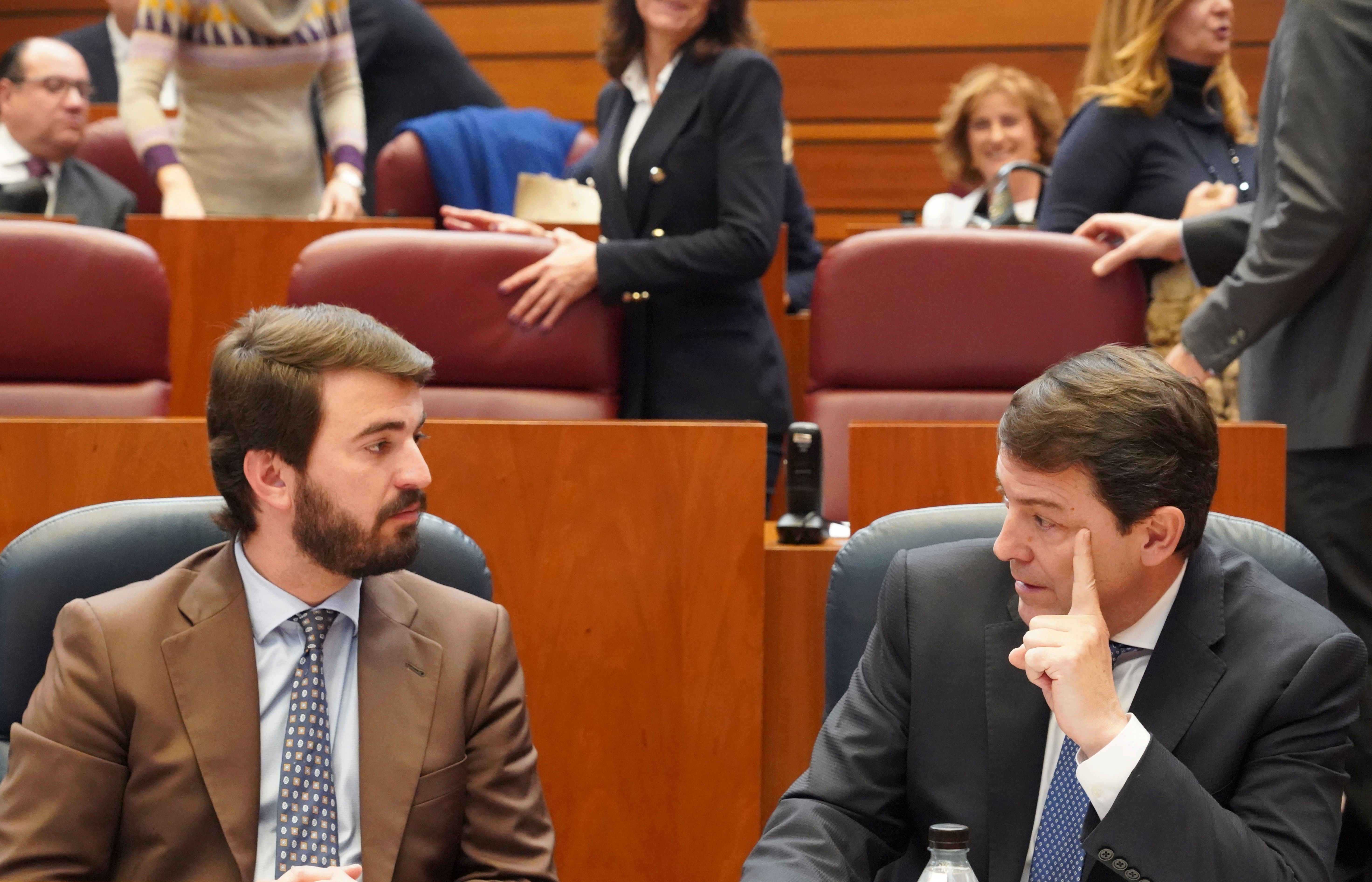  Gallardo y Mañueco, vicepresidente y presidente de la Junta de Castilla y León. | ICAL