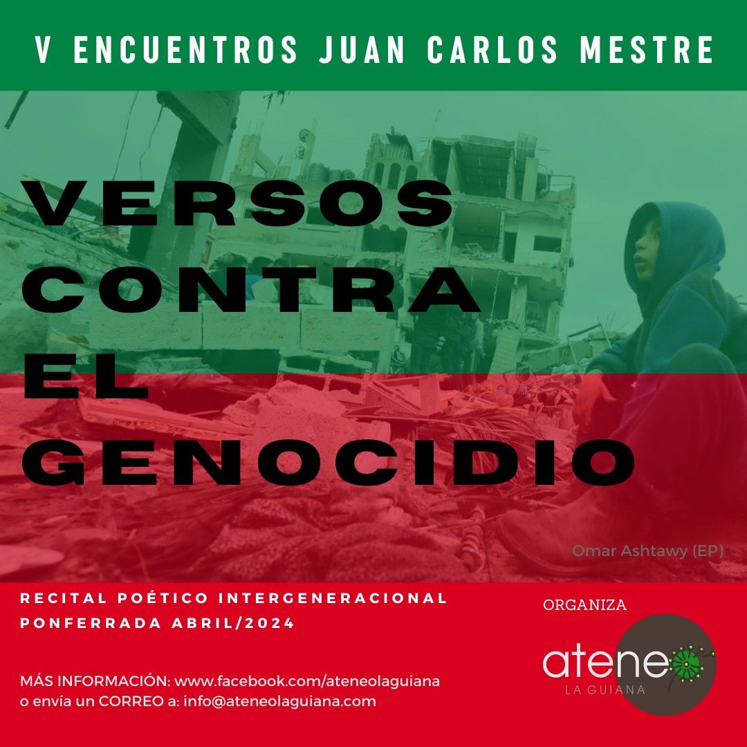 Cartel anunciador de la actividad.