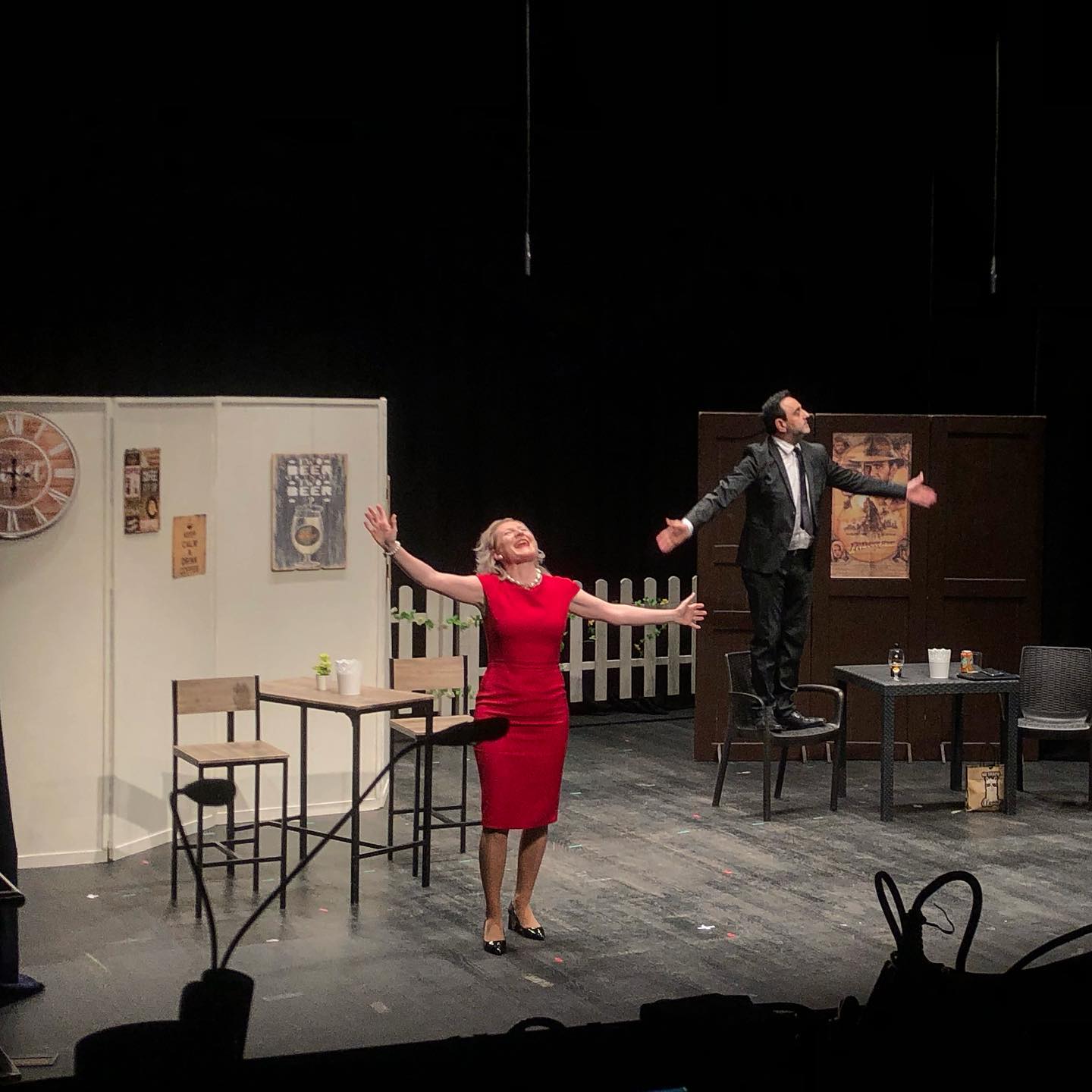 La compañía Zarabanda en función. | L.N.C.