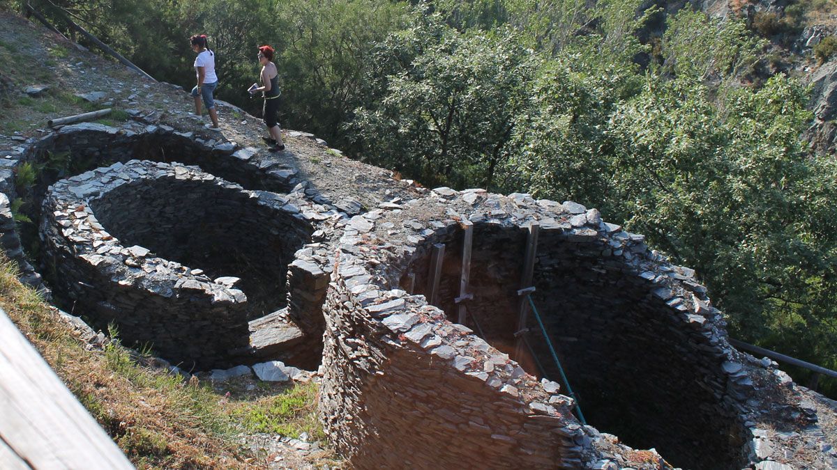 El poblado prerromano de Chano, en el valle de Fornela. | L.N.C.
