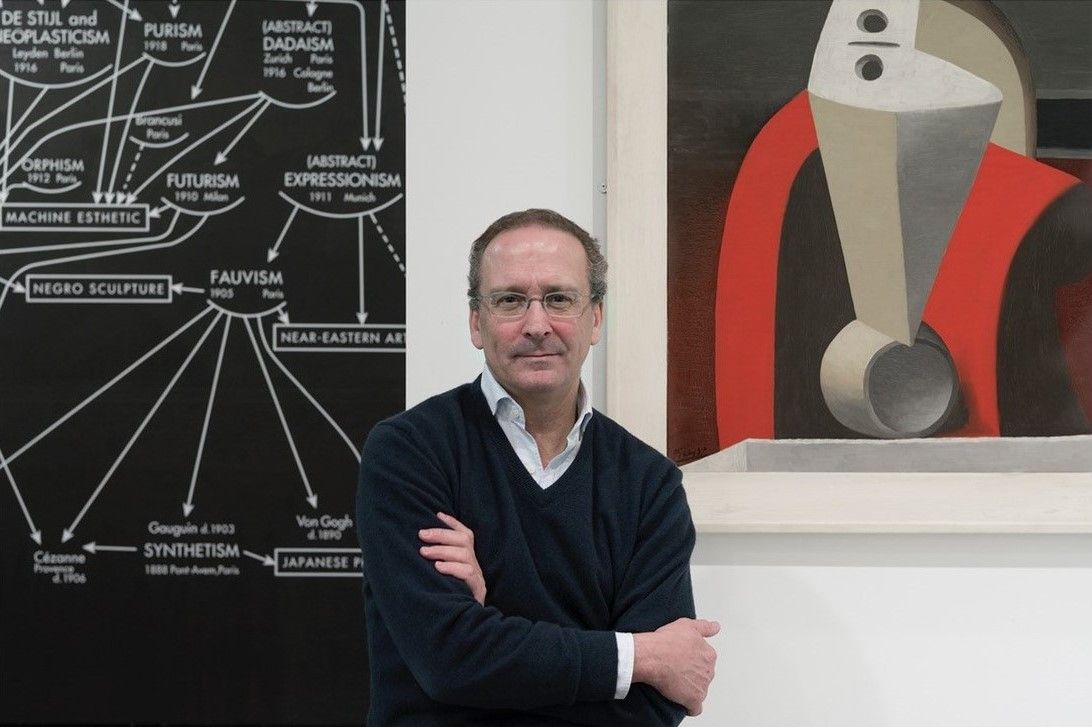 El director del Museo de Arte Abstracto Español, Manuel Fontán. | L.N.C.