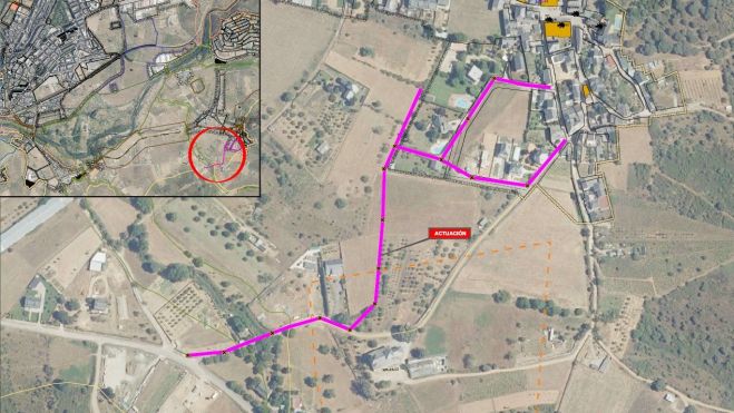 Planos de saneamiento en campo