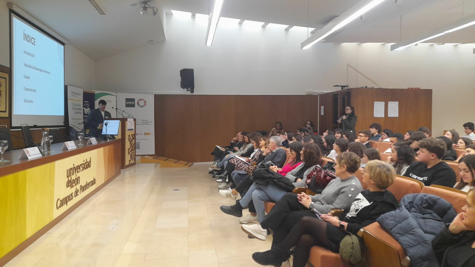 Momentos del Congreso de Jóvenes Expertos. | MAR IGLESIAS