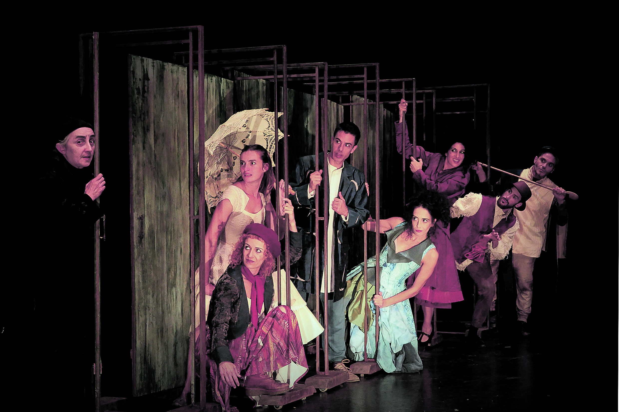 La compañía Atalaya lleva a La Bañeza la obra de Molière ‘El avaro’. | L.N.C.