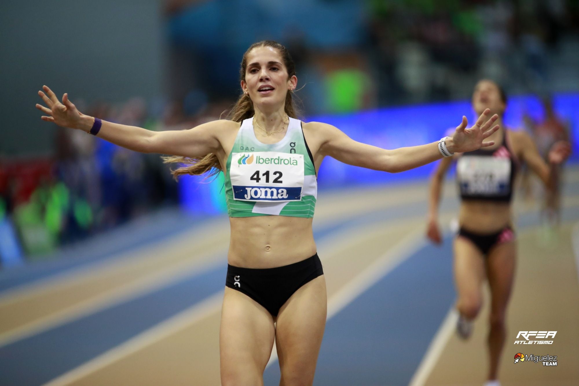 Marta García, en una competición. | RFEA