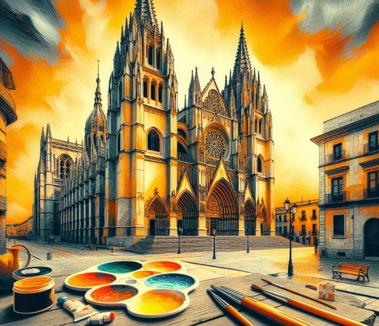 Obras del alumnado del Colegio Marista San José.