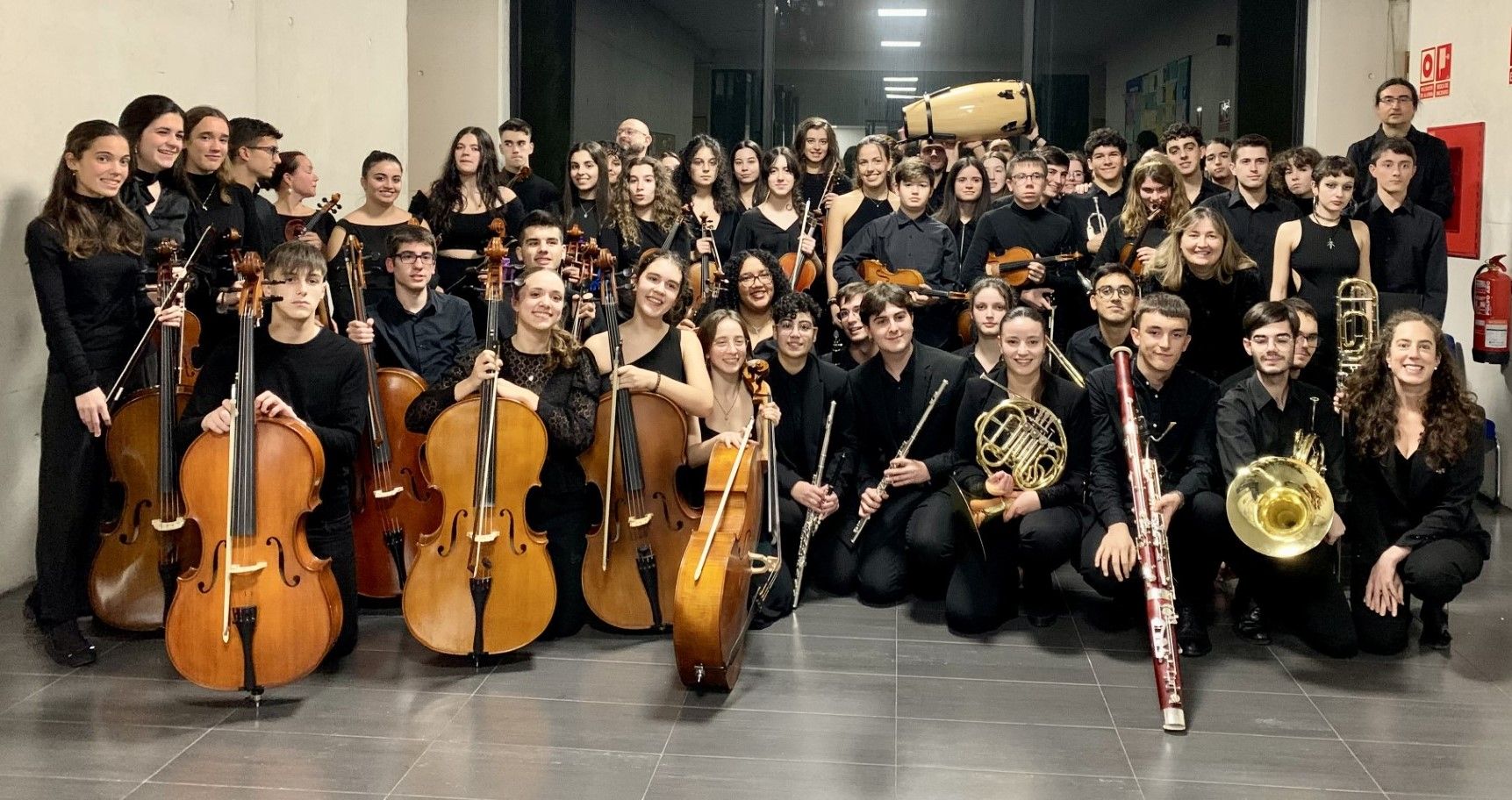 Imagen de la Orquesta Conservatorio de Santiago.