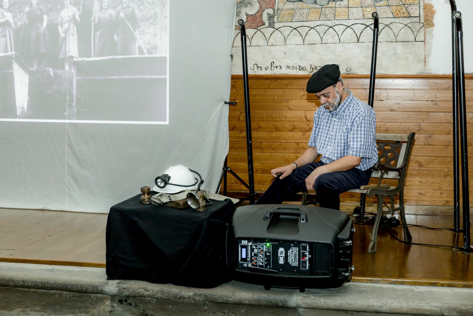 Esta obra teatral es un homenaje conmovedor a la minería.