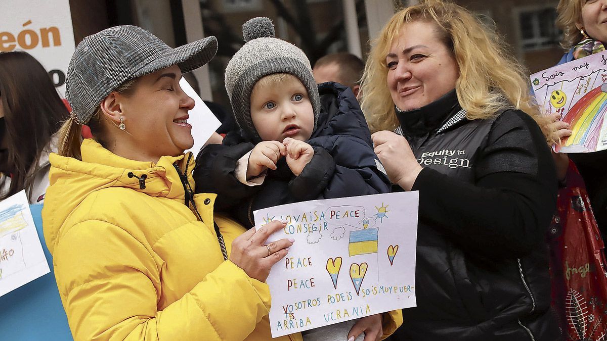 León encabeza la cifra de refugiados ucranianos en la comunidad desde que comenzó la guerra. | L.N.C.