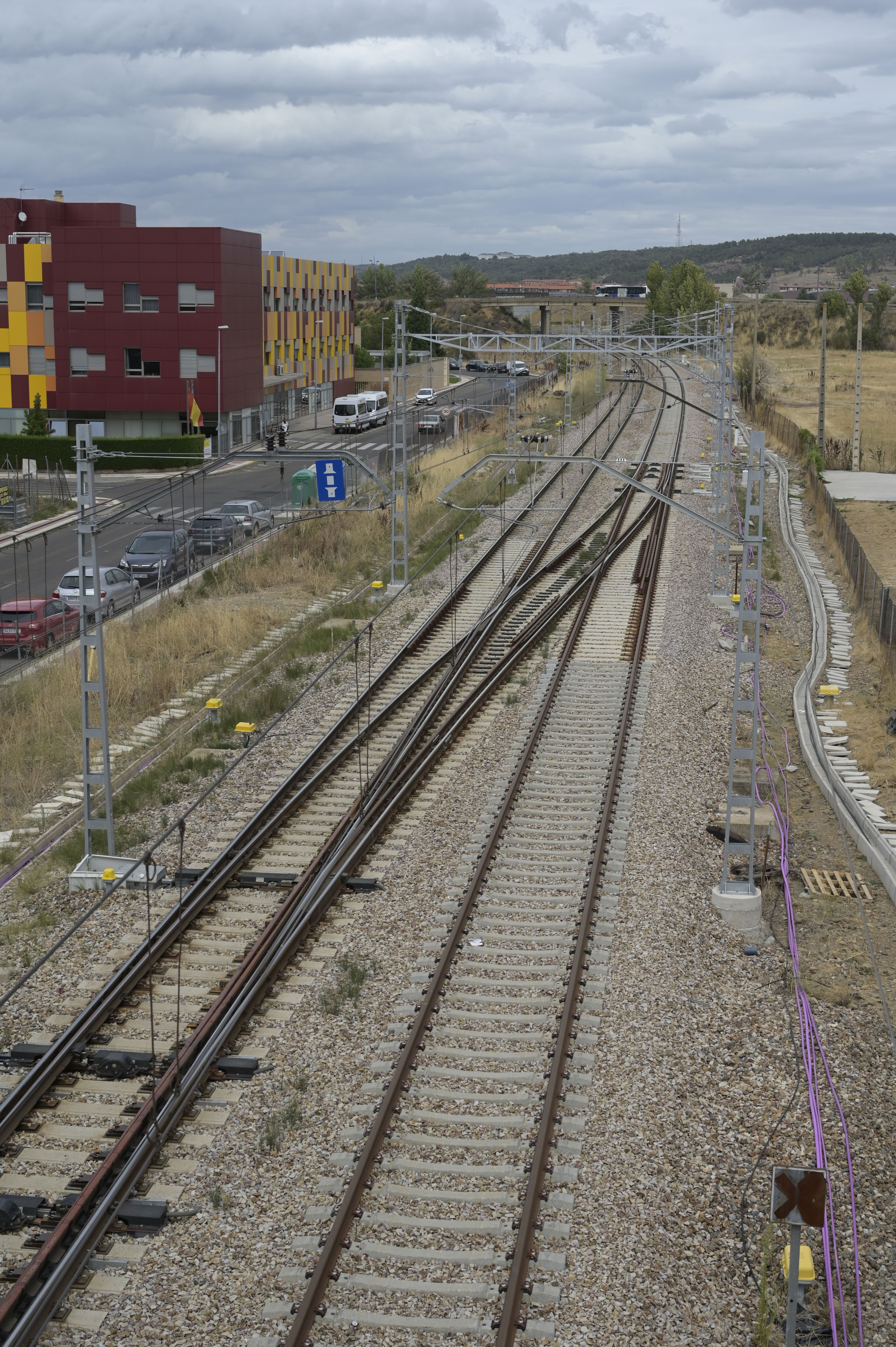 El proyecto de Adif afectará al tramo entre León y La Robla. | JESÚS F. SALVADORES