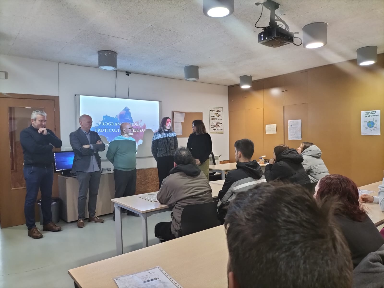 Inauguración del programa TándEM en las instalaciones de Ciuden Vivero en Pobladura de las Regueras.