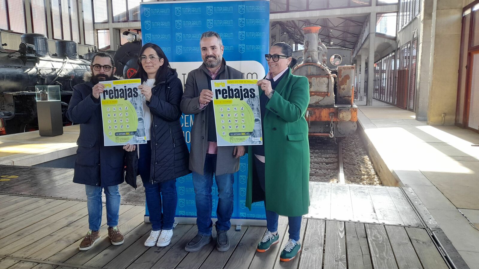 Presentación de la Feria de las Rebajas en su 20 aniversario, de Templarium. | MAR IGLESIAS