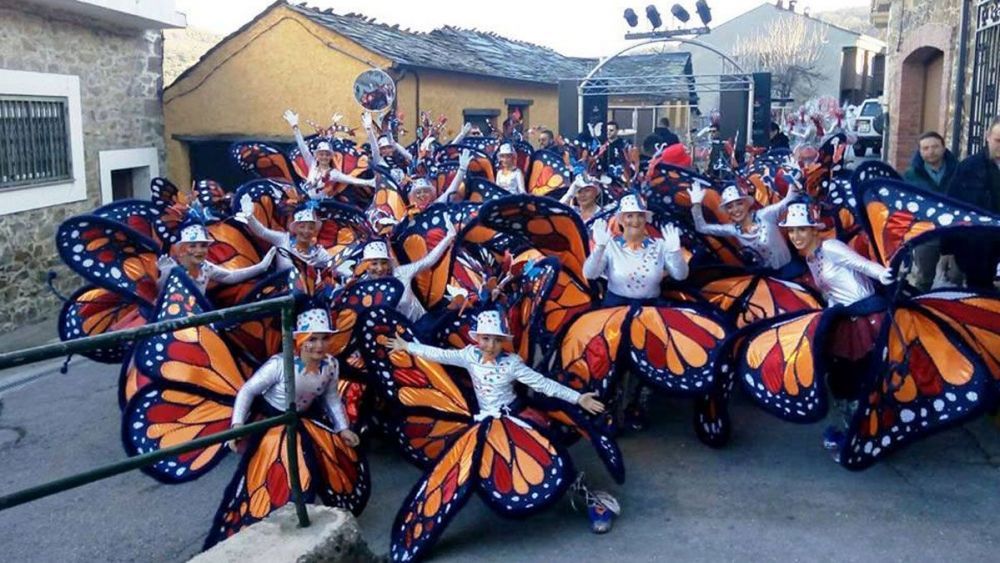 El Carnaval en Vega de Espinareda en una de las últimas ediciones. | A.C.R. VEGANDRÉS