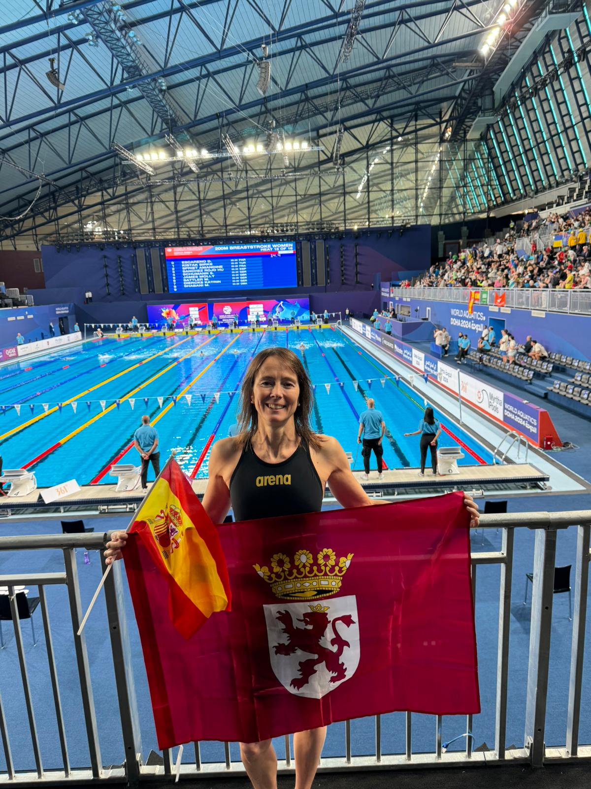 Marta Álvarez tras conseguir el subcampeonato del Mundo en Doha | LNC