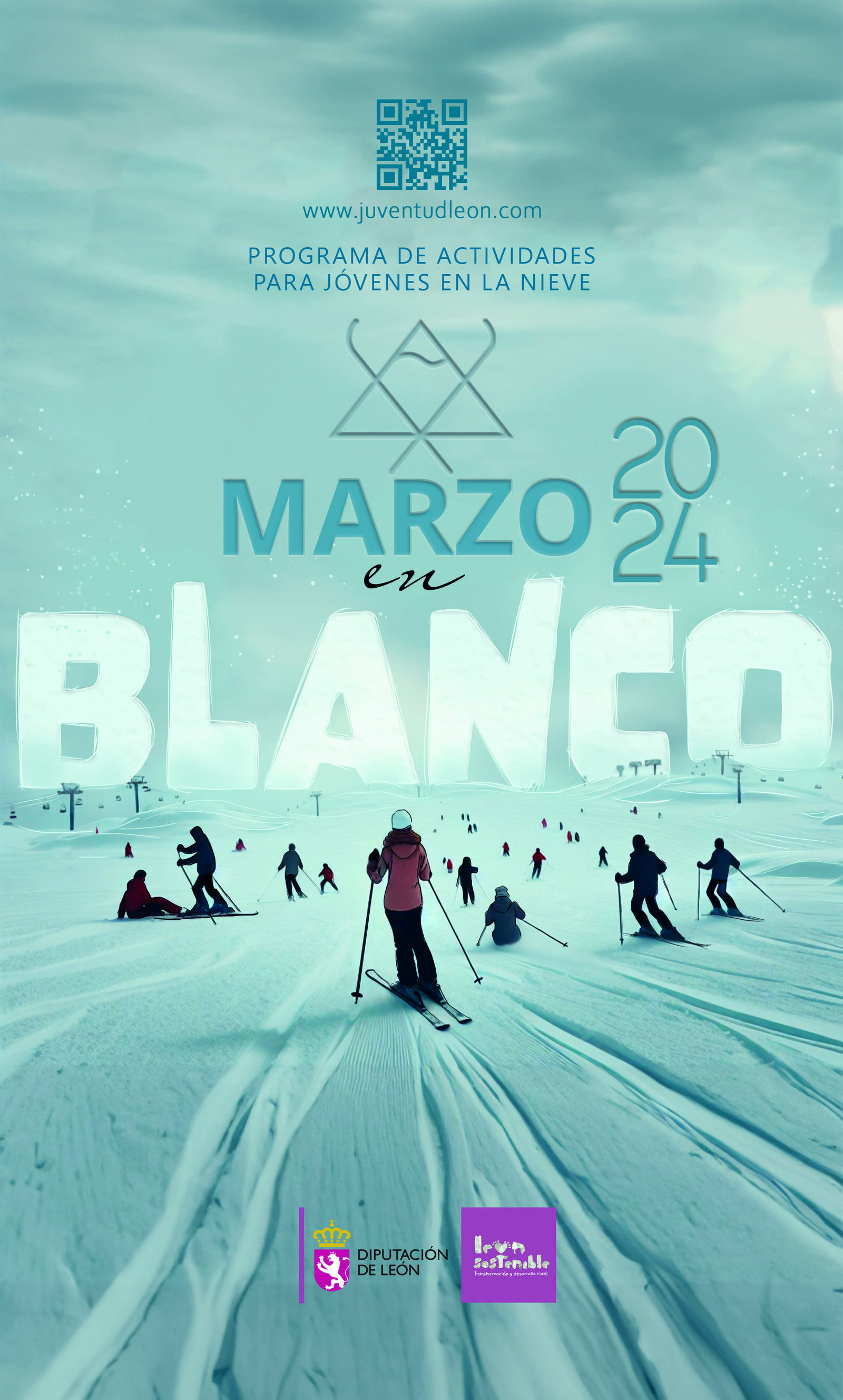 Cartel del programa de la Diputación 'Marzo en blanco'. | L.N.C.