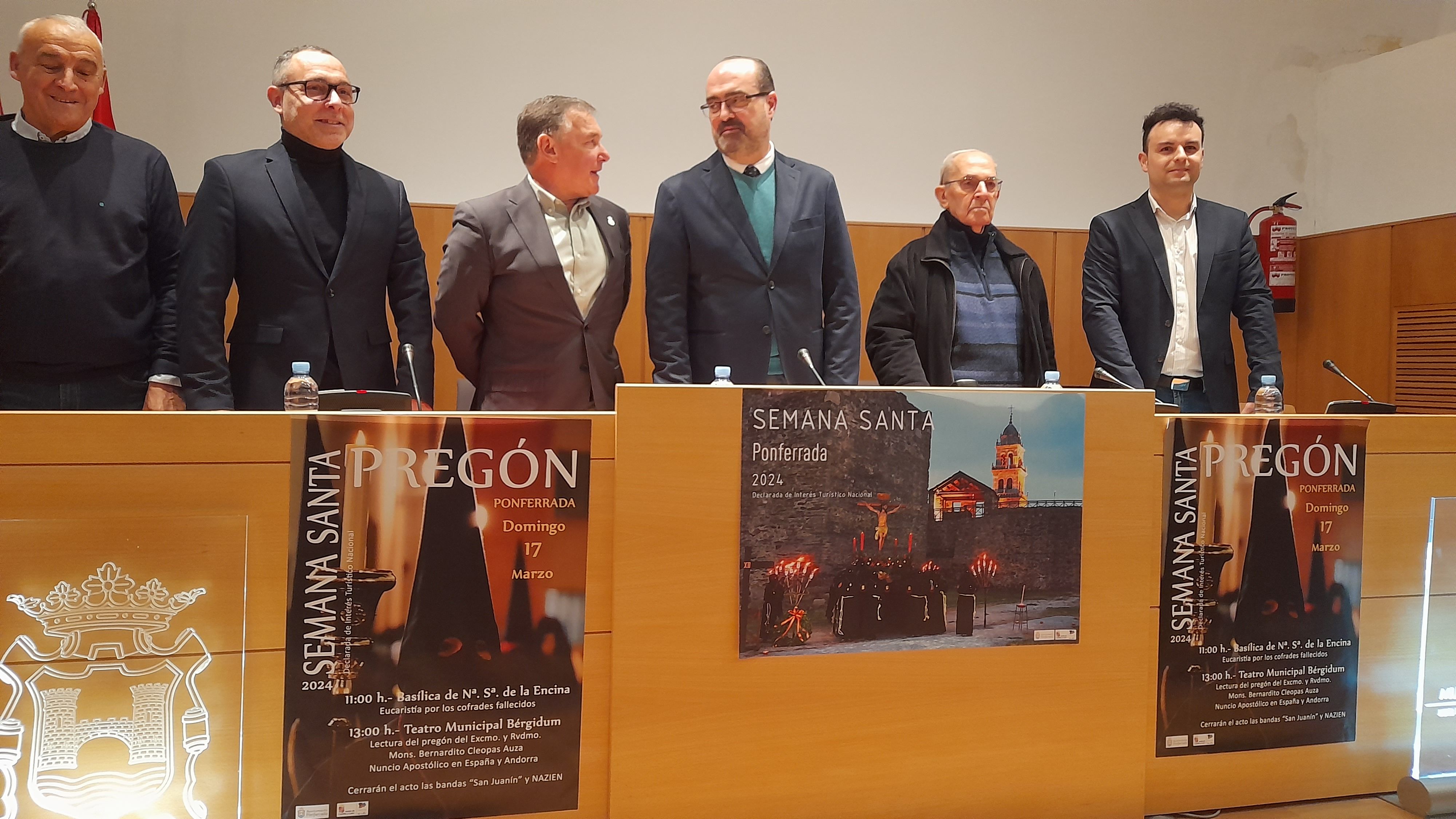 Presentación de la Semana Santa en Ponferrada. | MAR IGLESIAS