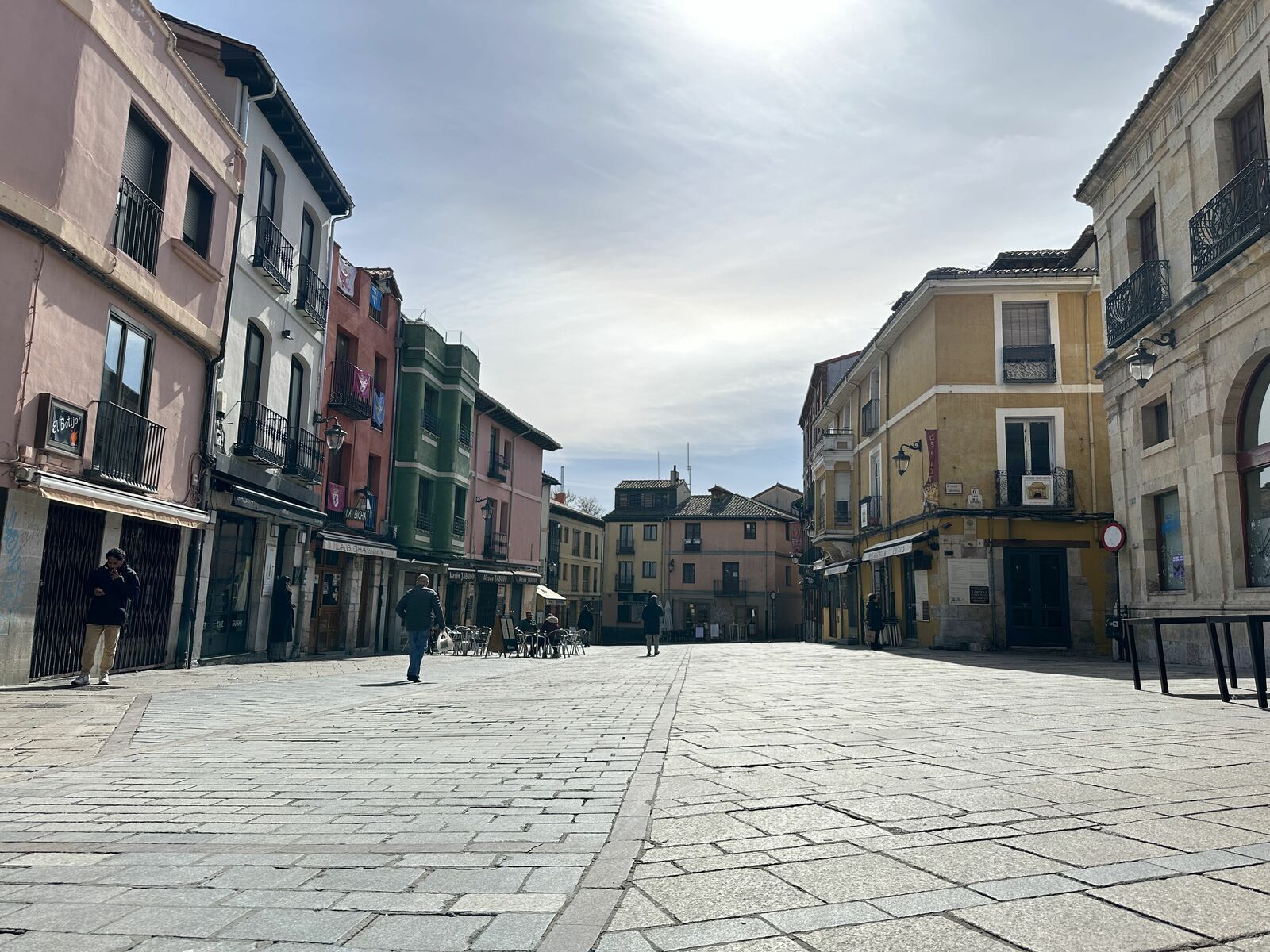 Imagen de la plaza de San Martín | L.N.C.