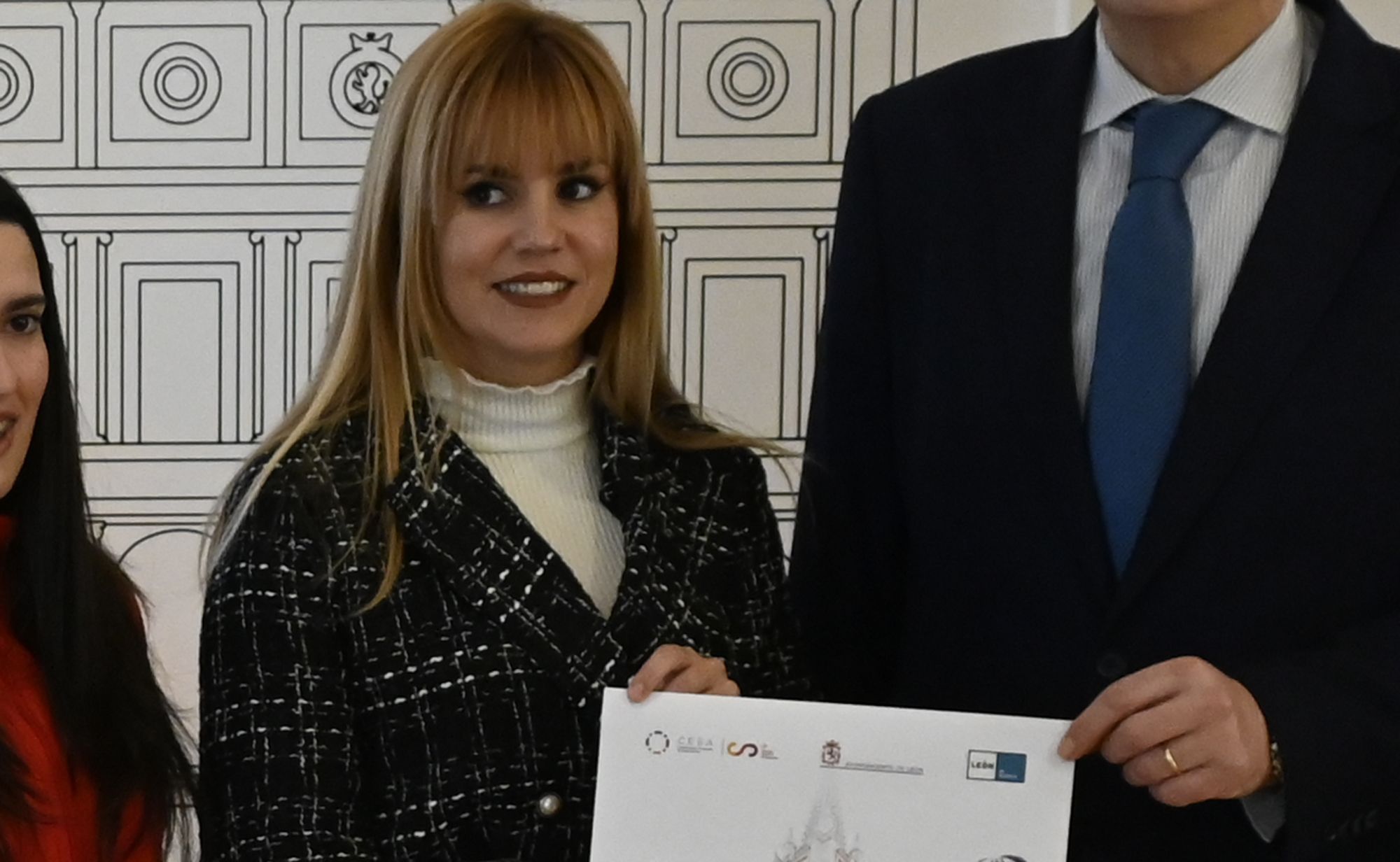 La diputada de Deportes, Patricia Martínez, durante el acto. | SAÚL ARÉN