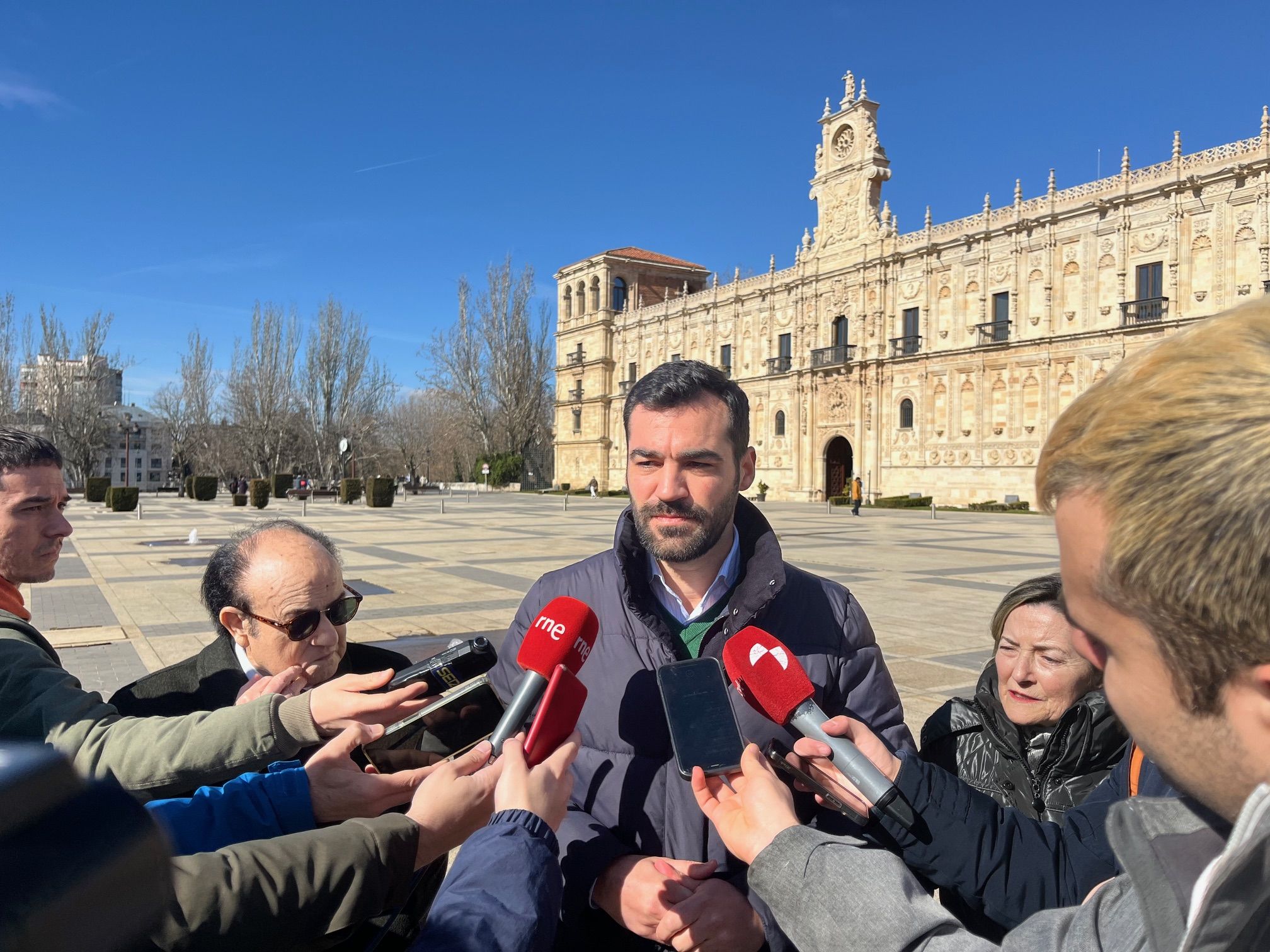 El portavoz del grupo municipal del PP, David Fernández. | L.N.C.