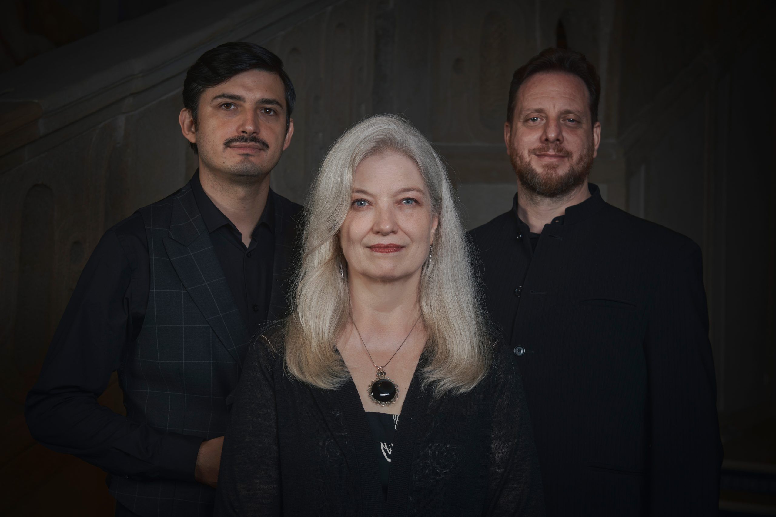 Jonatan Alvarado, Ariel Abramovich y María Cristina Kiehr.