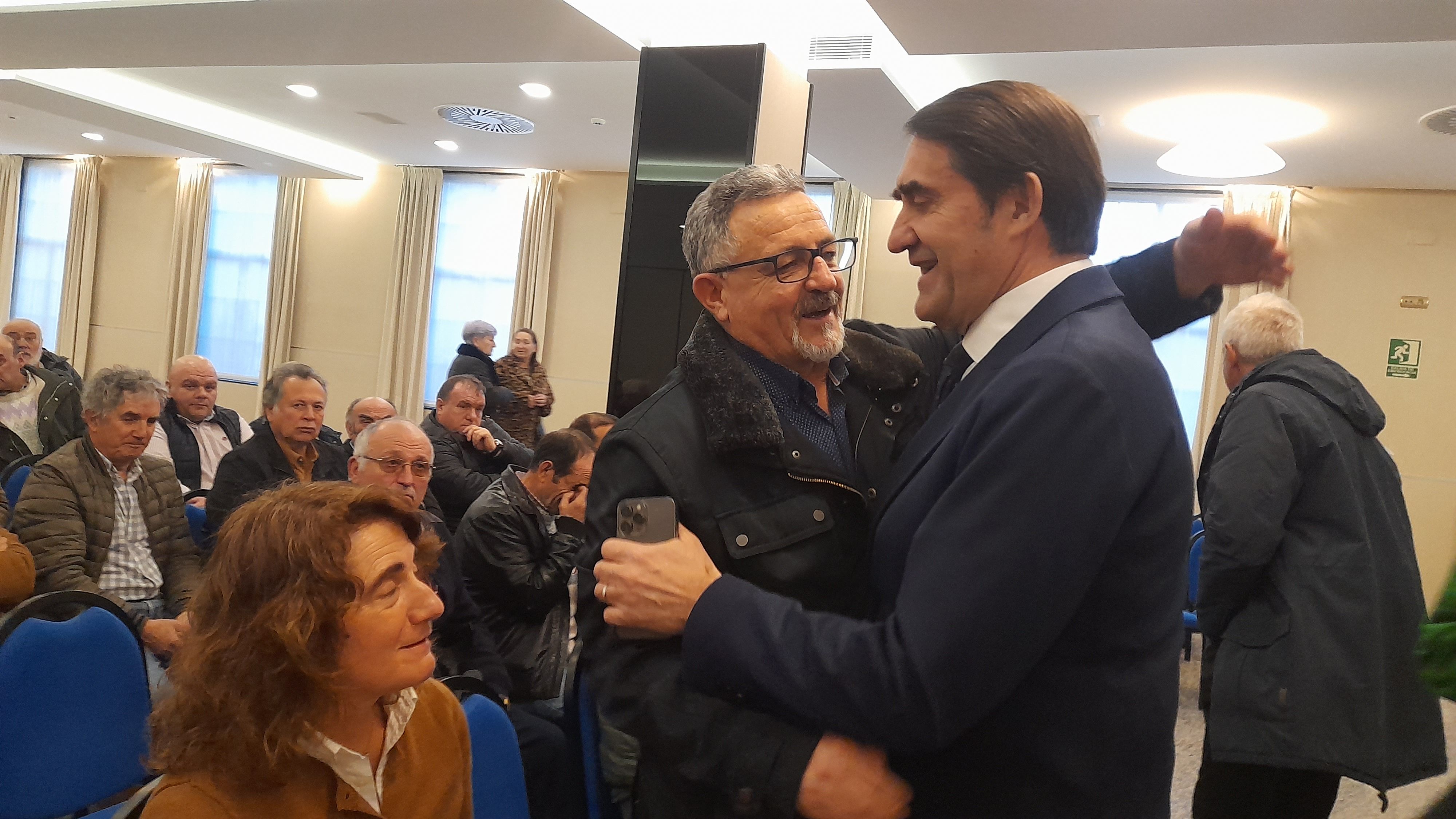 Suárez-Quiñones a su llegada a la Escuela de Alcaldes en Ponferrada. | MAR IGLESIAS