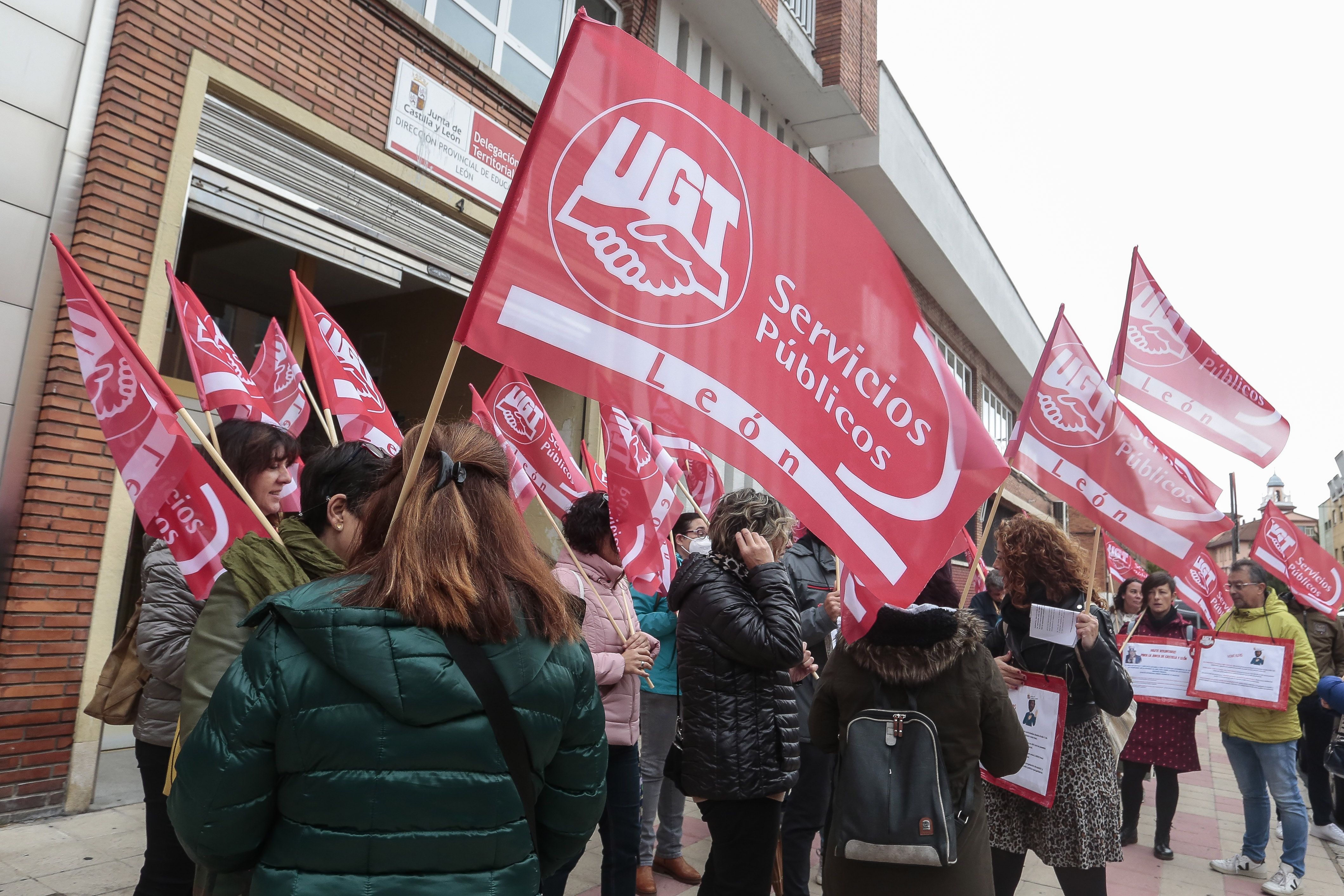 Imagen de archivo de una manifestación sindical. | CAMPILLO (ICAL)