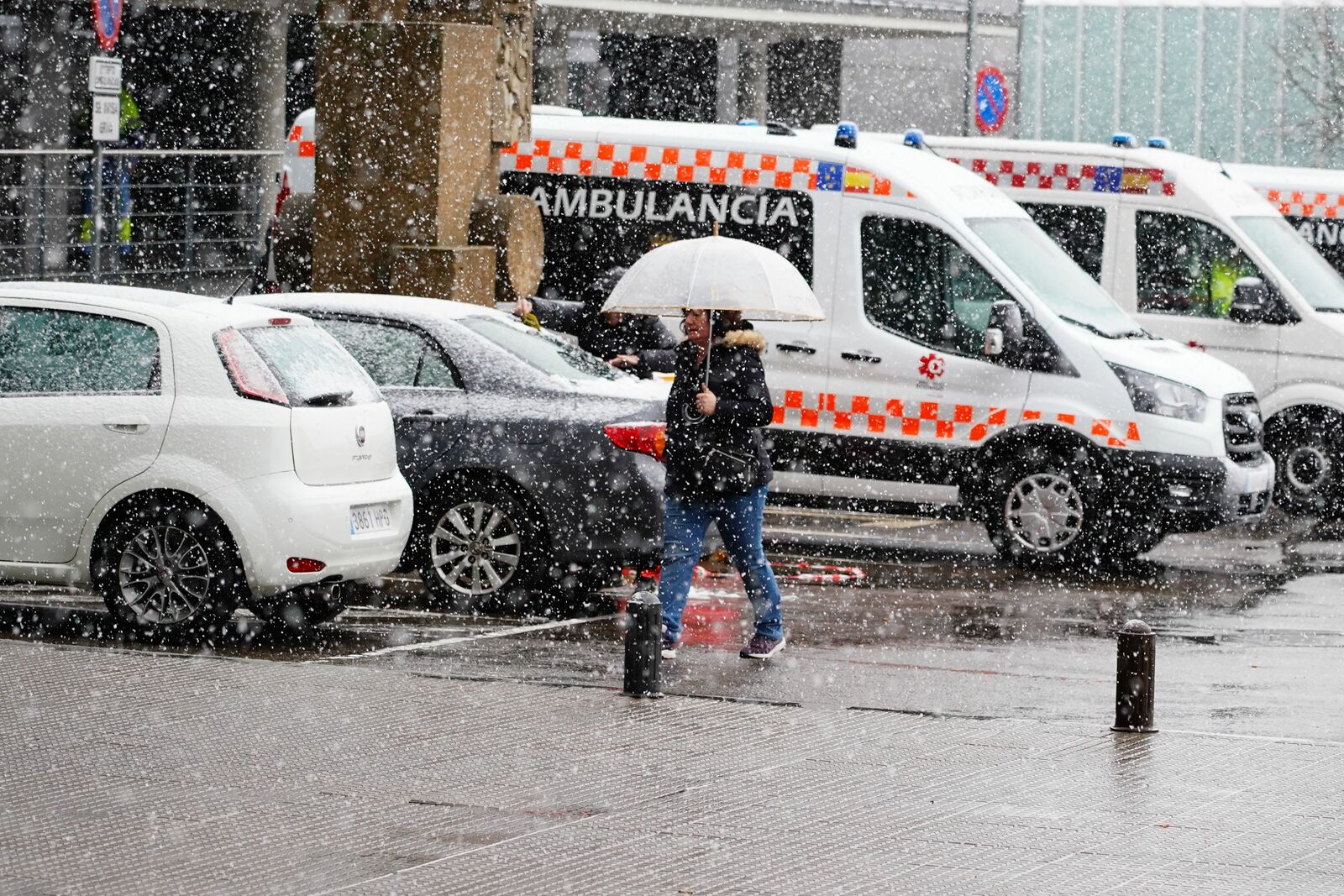  Las precipitaciones han llegado a la capital leonesa. | CAMPILLO (ICAL)