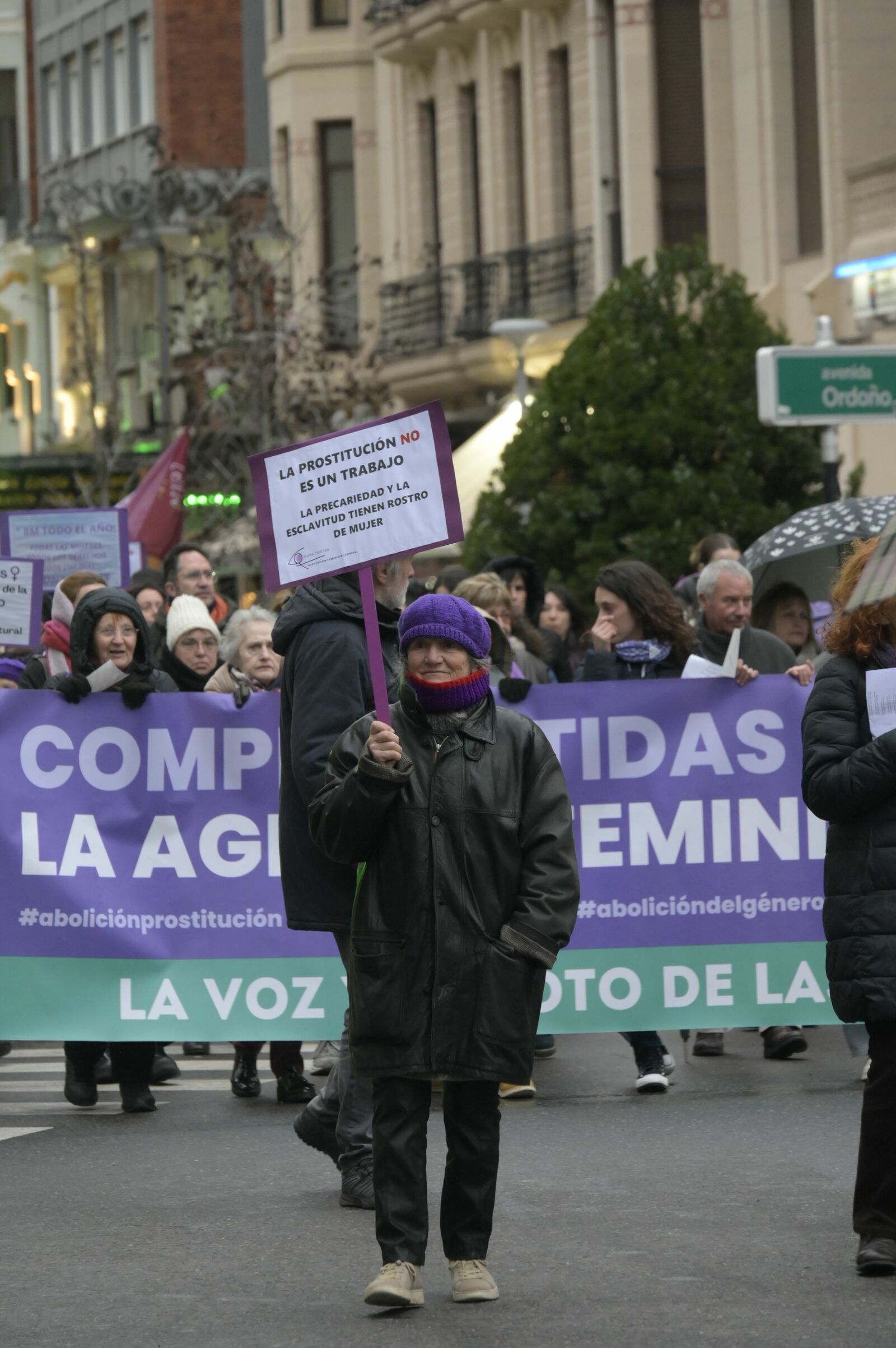 8-M en León. | MAURICIO PEÑA