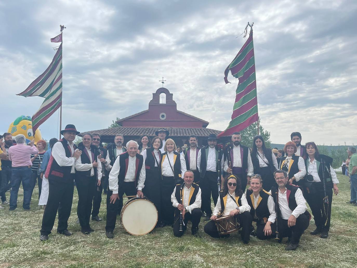 La agrupación de gaitas y percusión leonesa, Zarzagán. | L.N.C.