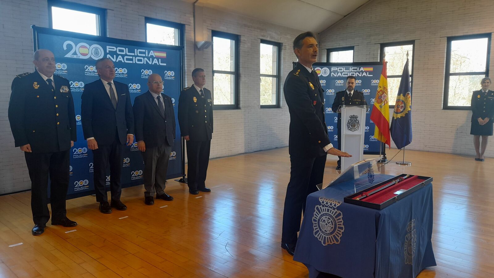 Jura del nuevo comisario de la Policía Nacional en Ponferrada, uno de los últimos capítulos de esta historia. | MAR IGLESIAS