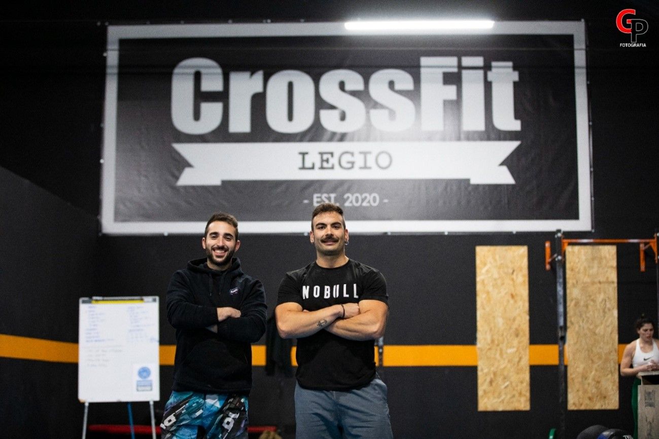 Los monitores del gimnasio Crossfit Legio. | G. P.