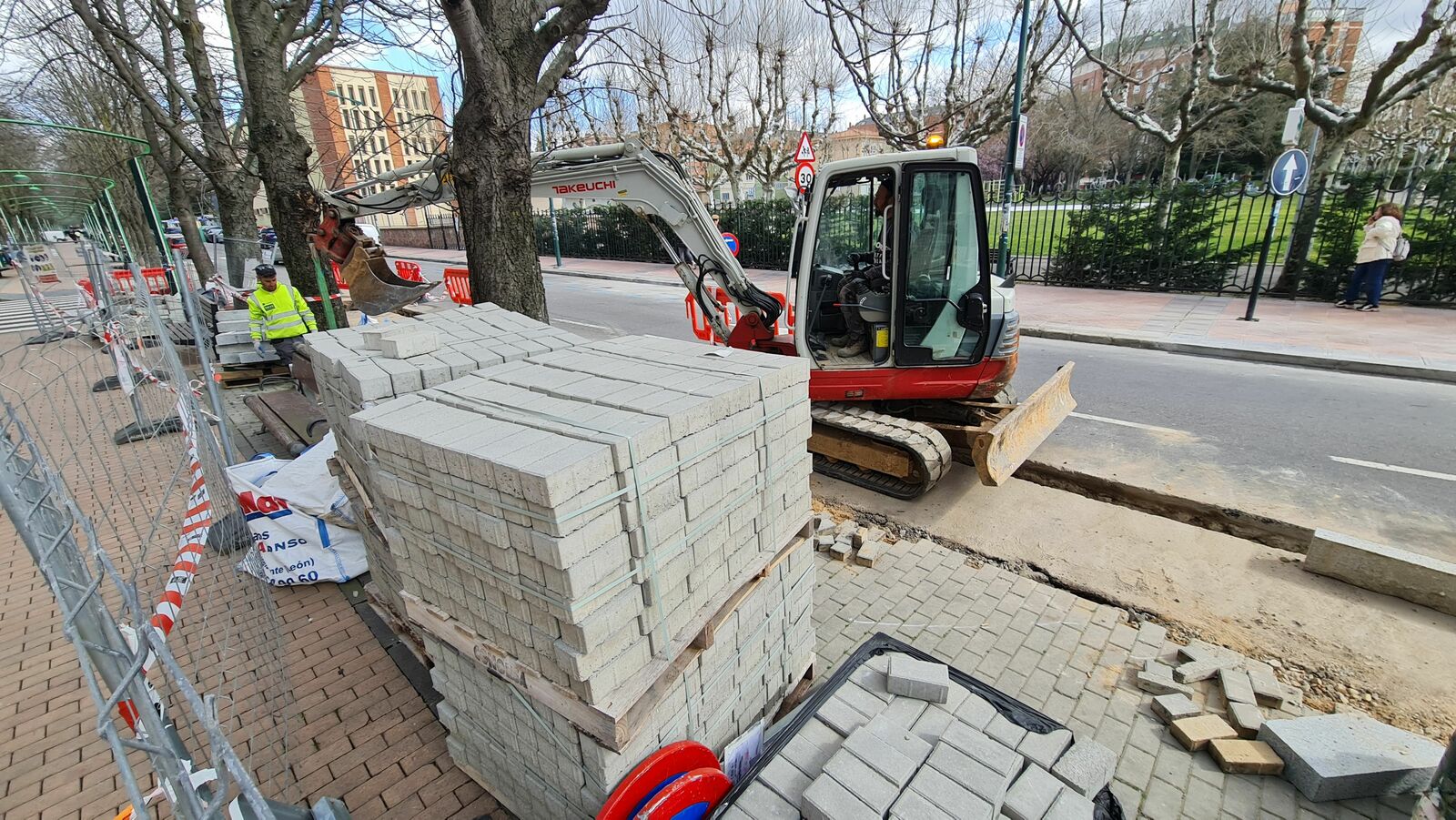 Las obras ya han comenzado. | L.N.C.