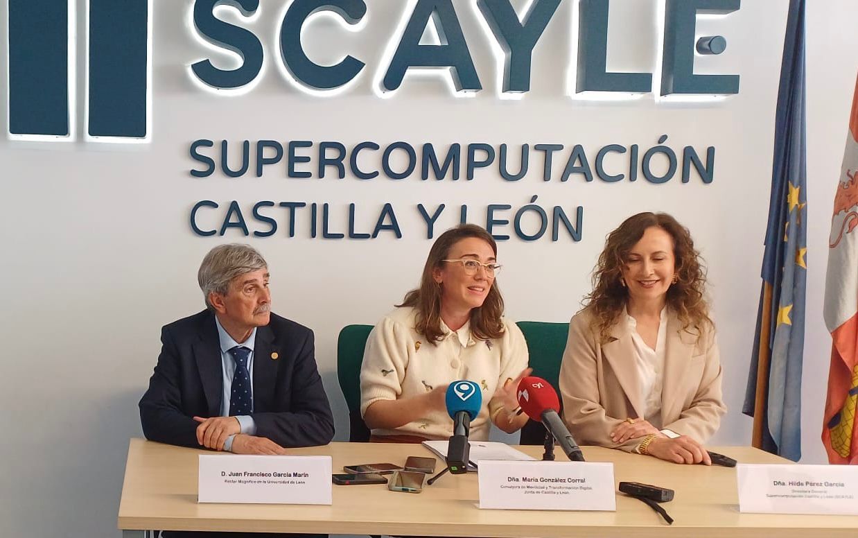 Visita este martes a las instalaciones de Scayle en León. | L.N.C.