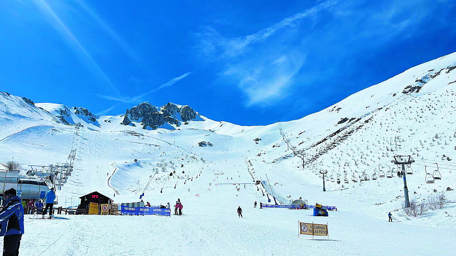 Imagen de archivo de la estación de esquí de San Isidro. | L.N.C.