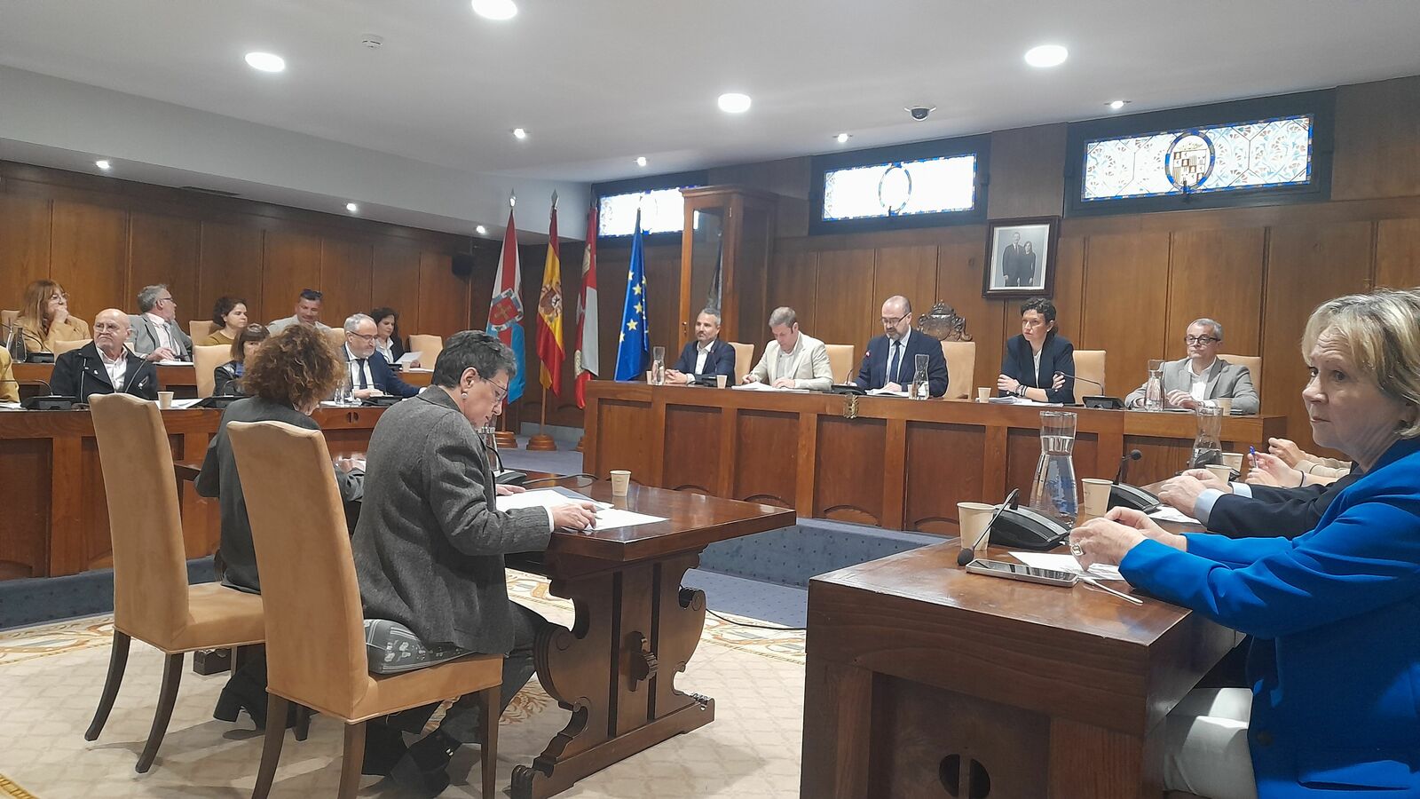 El Pleno en Ponferrada desestimó las alegaciones a los presupuestos. | MAR IGLESIAS