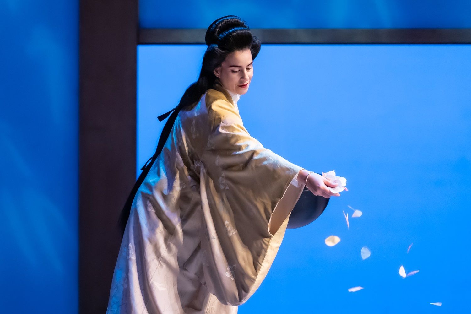 La soprano lituana Asmik Grigorian en ‘Madama Butterfly’. | MARC BRENNER