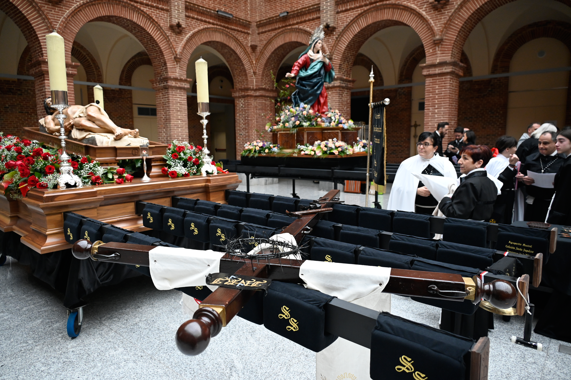La Cofradía del Santo Sepulcro ha realizado un acto en el Museo de la Semana Santa. |SAÚL ARÉN