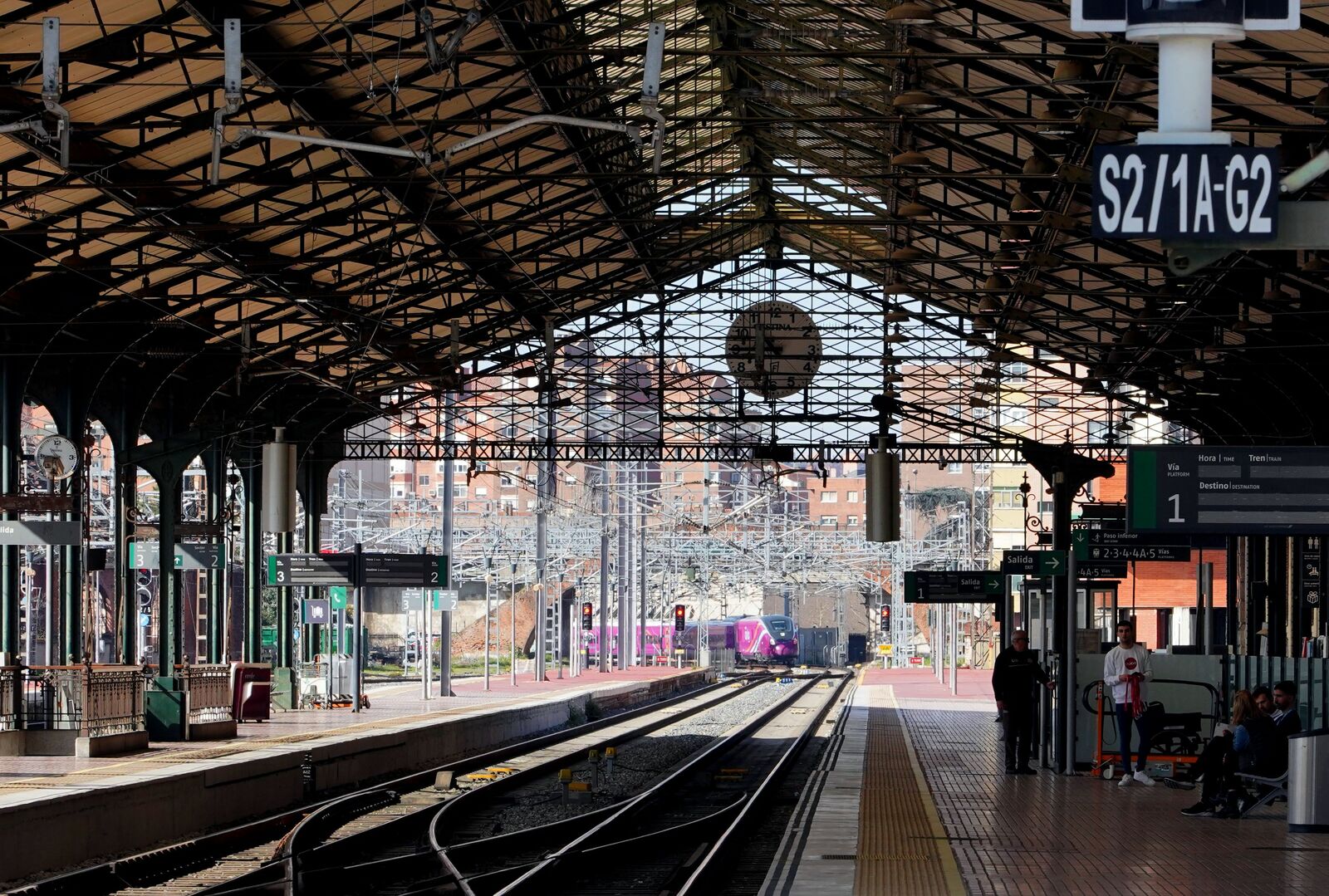 Estación de tren de Valladolid. | Miriam Chacón (Ical)