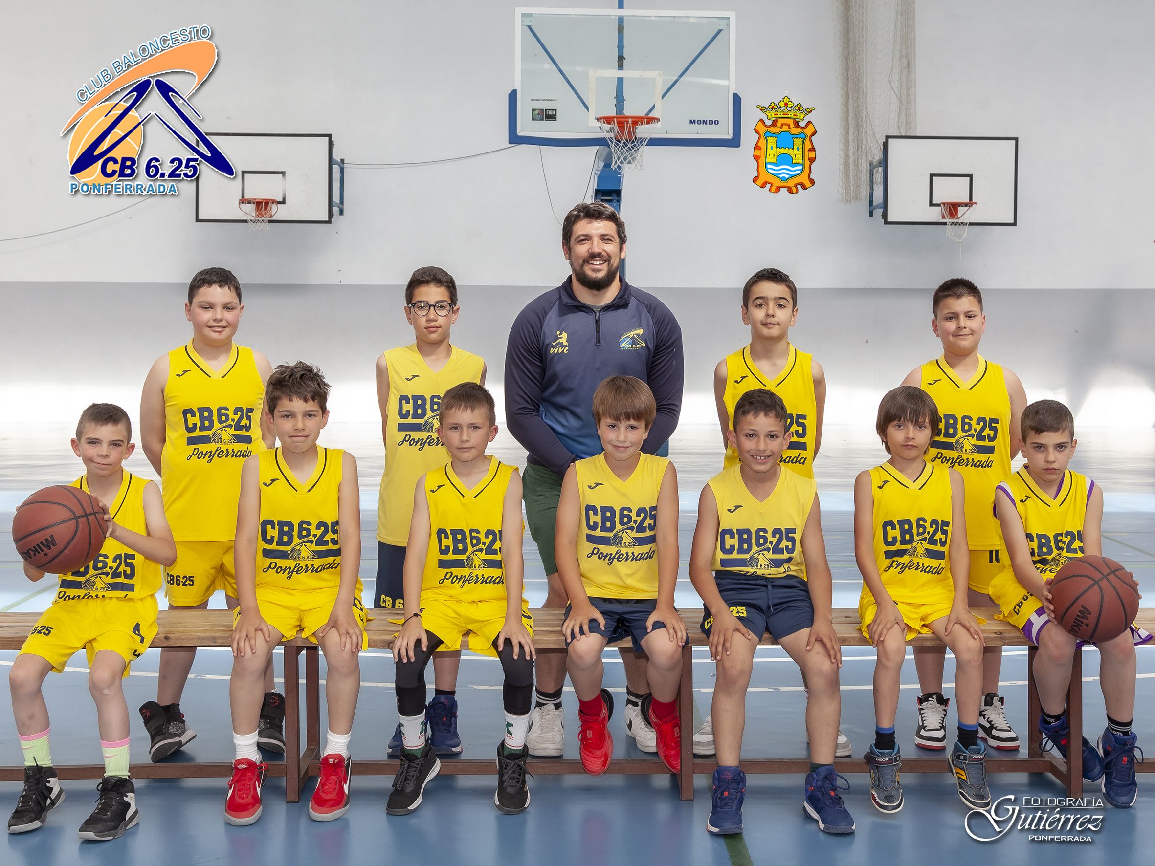 EQUIPO BENJAMIN MASCULINO CB 6,25