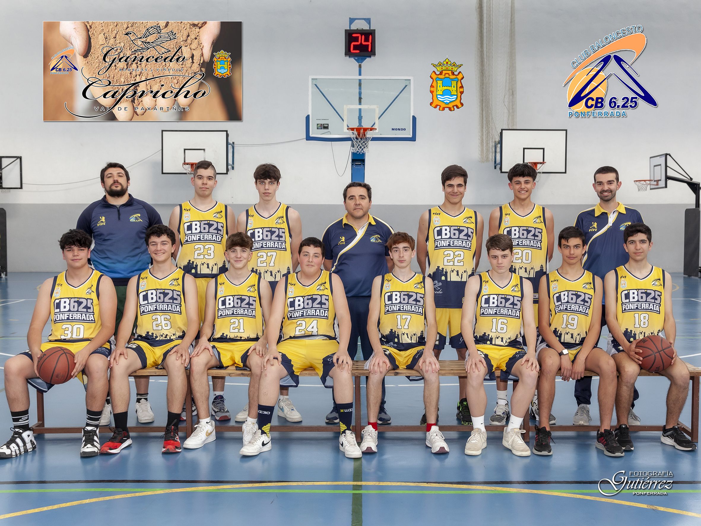 EQUIPO CADETE MASCULINO AUTONOMICO