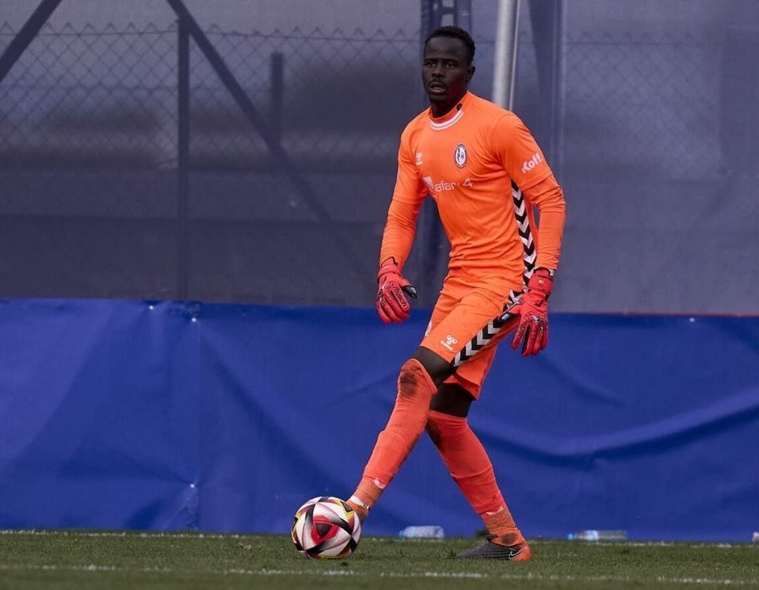 Sarr durante un partido con el Rayo Majadahonda. | LNC